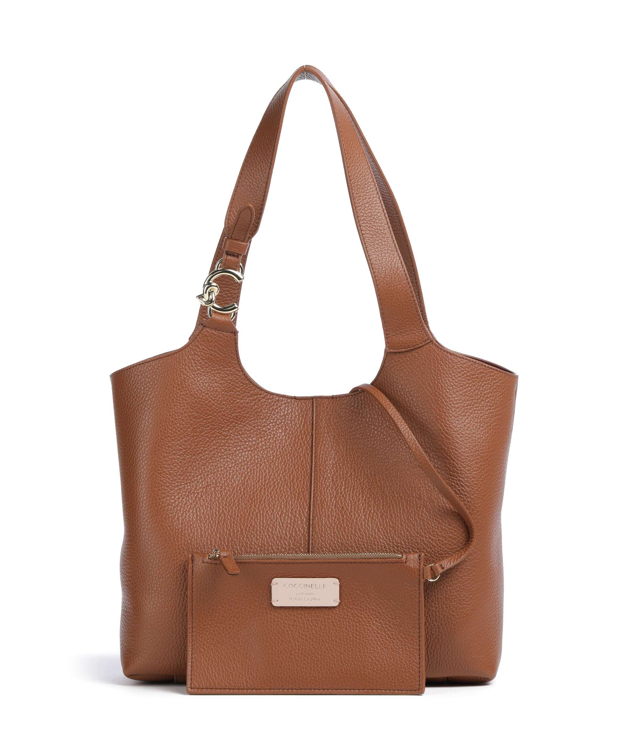 Coccinelle C-Easy Torebka worek cognac - Image 2