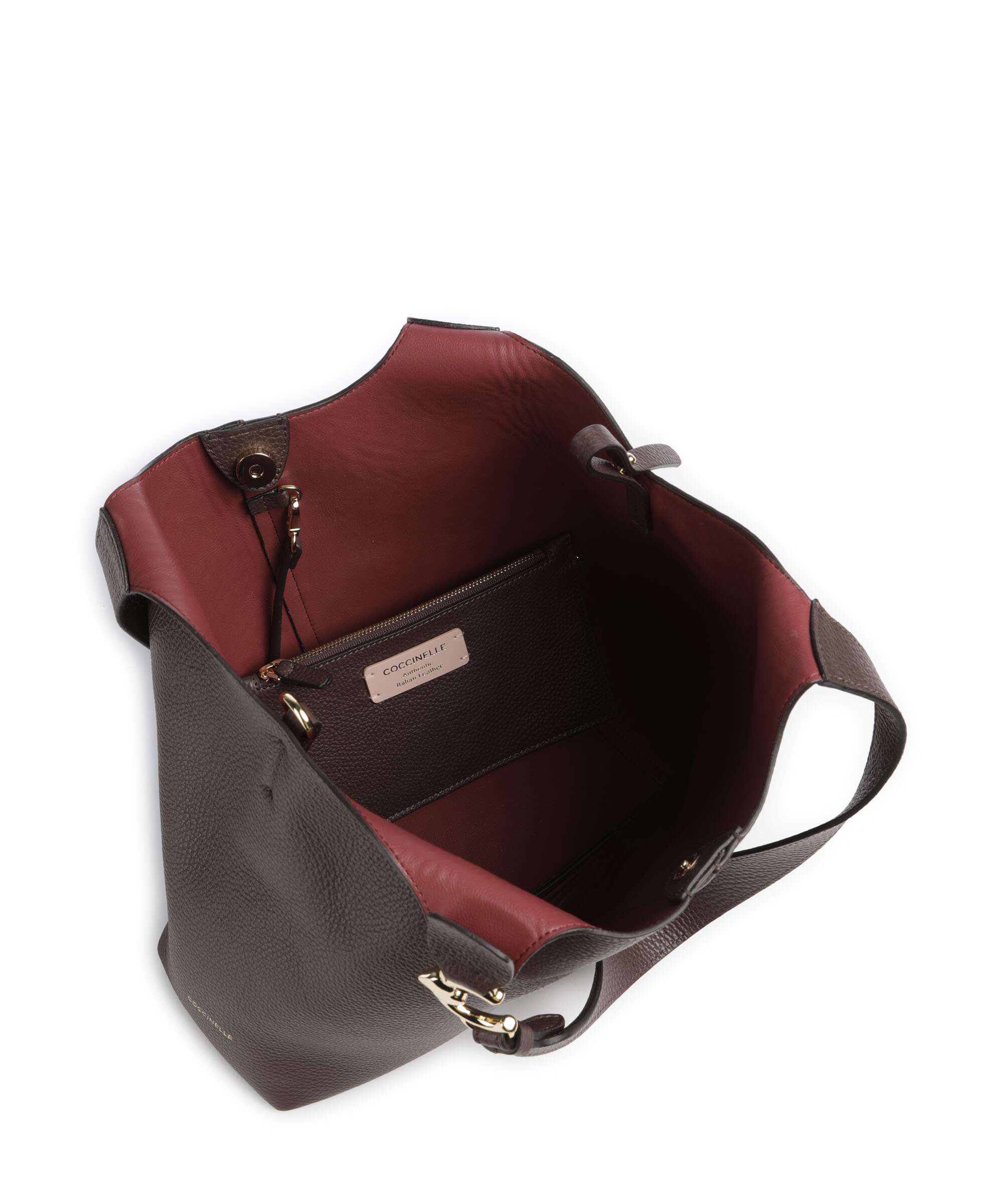 Coccinelle C-Easy Torebka worek brunette - Image 6