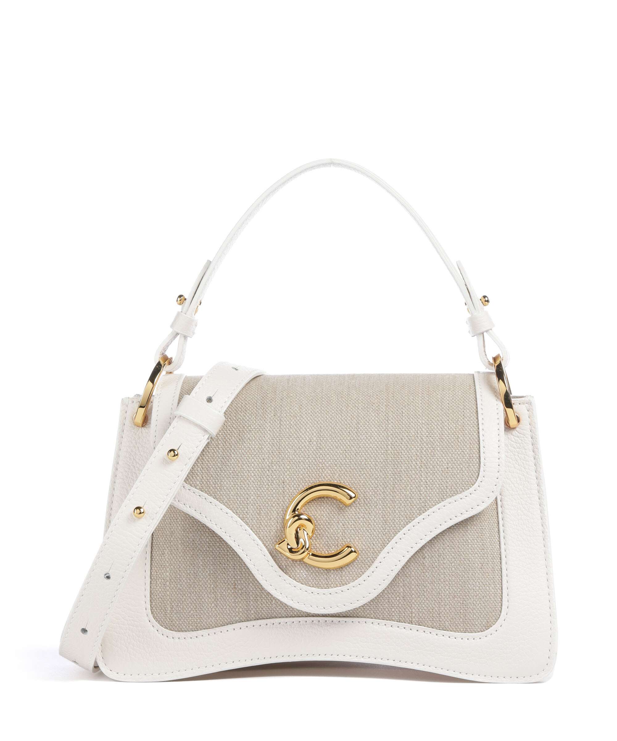 Coccinelle C-Me Torebka natural/blanco