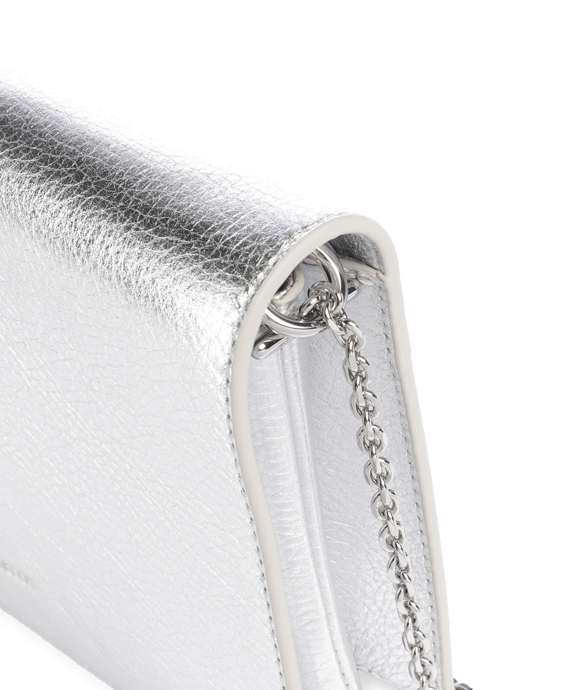 Coccinelle Dandy Torba przez ramię silver - Image 4