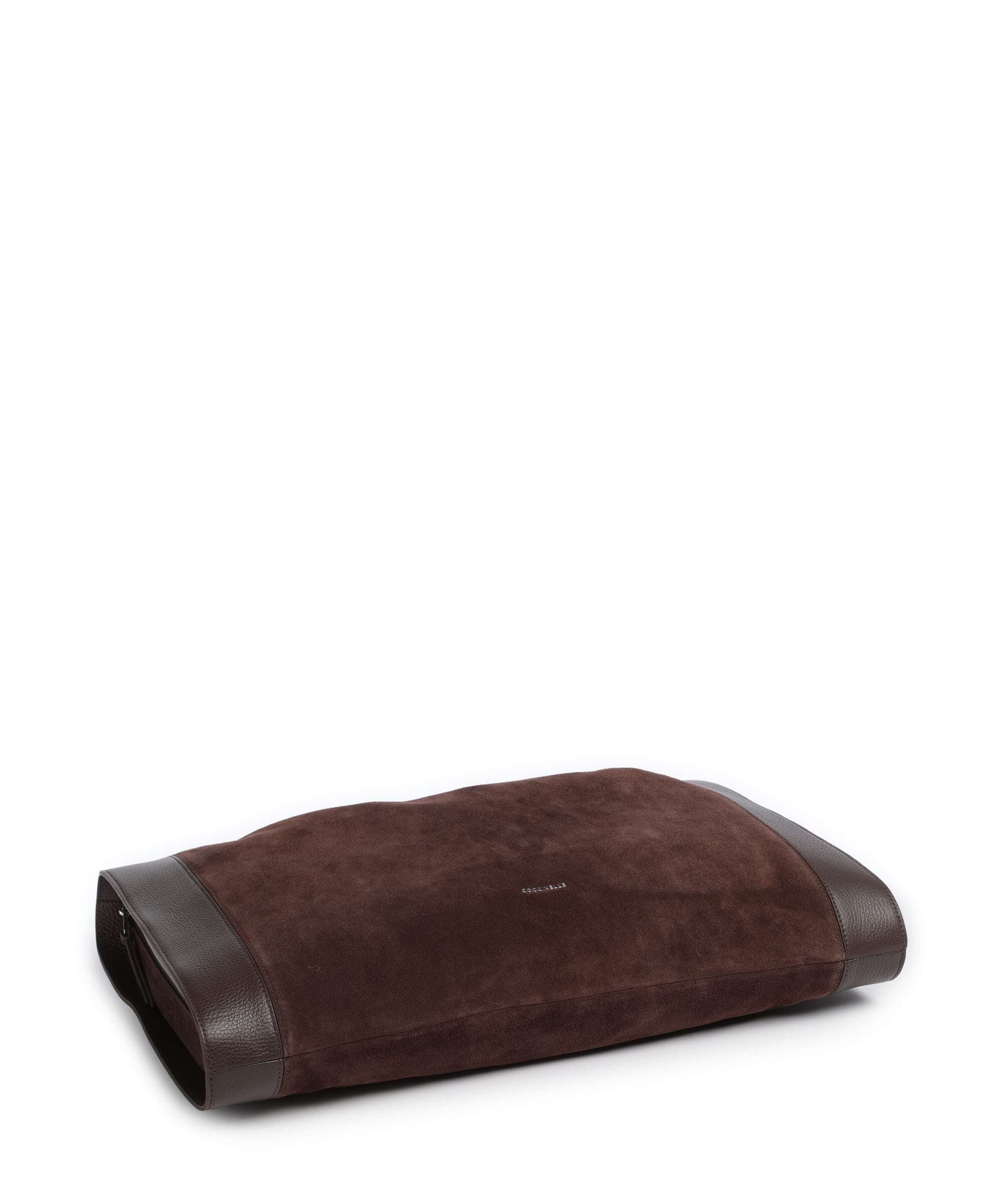 Coccinelle Elinor Suede Torebka worek brunette - Image 5