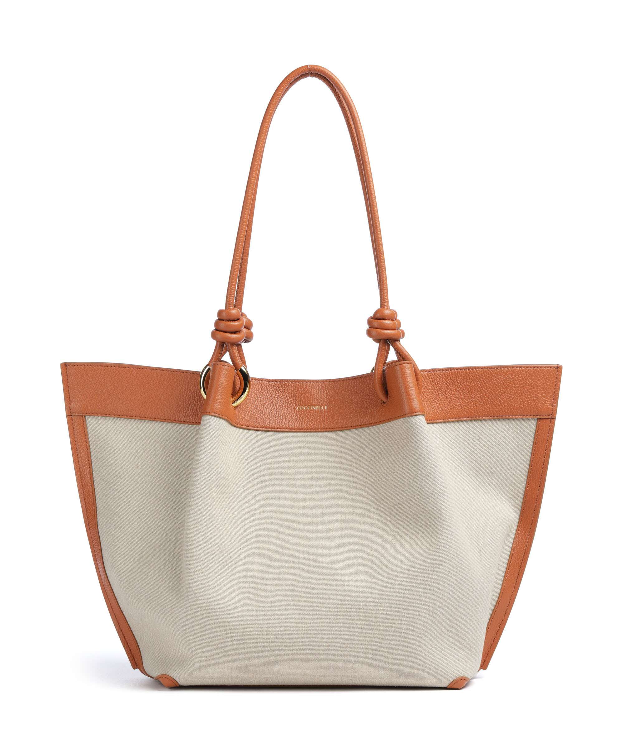 Coccinelle Finn Canvas Torba na zakupy natural/crab