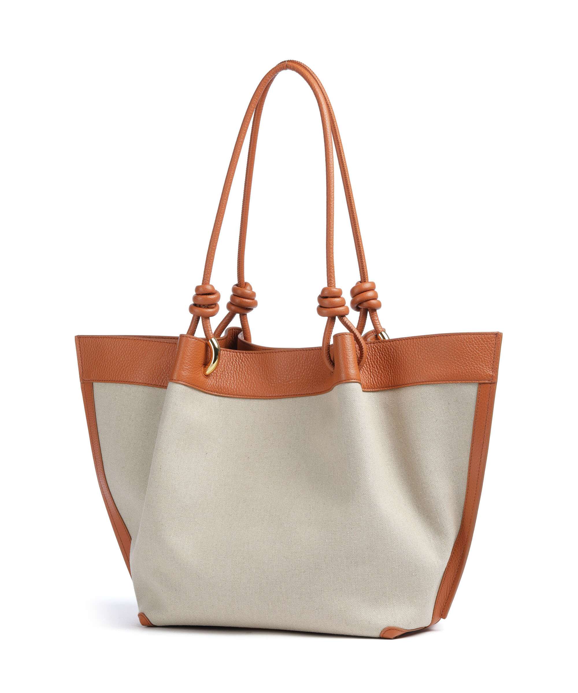 Coccinelle Finn Canvas Torba na zakupy natural/crab - Image 2