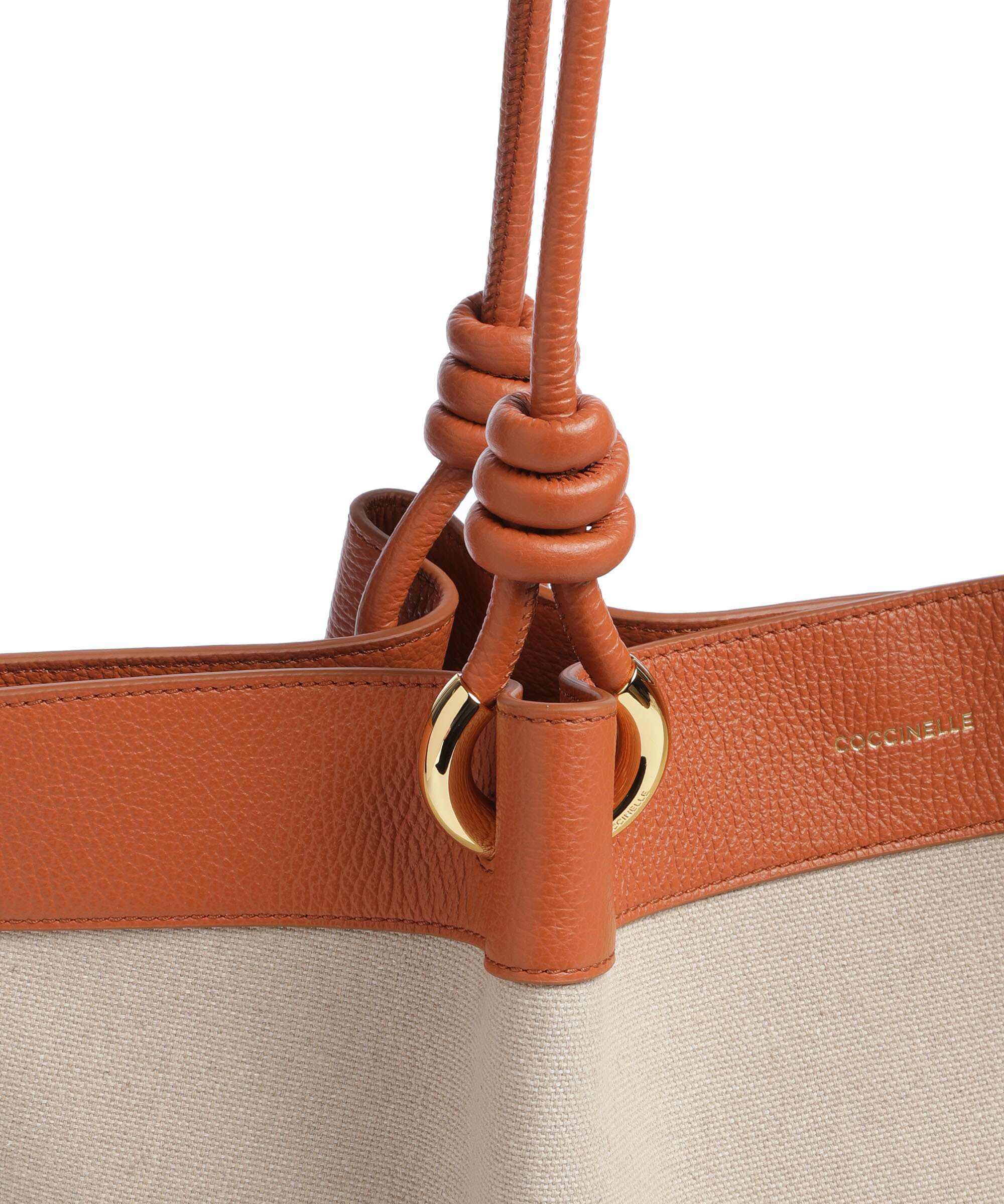 Coccinelle Finn Canvas Torba na zakupy natural/crab - Image 4