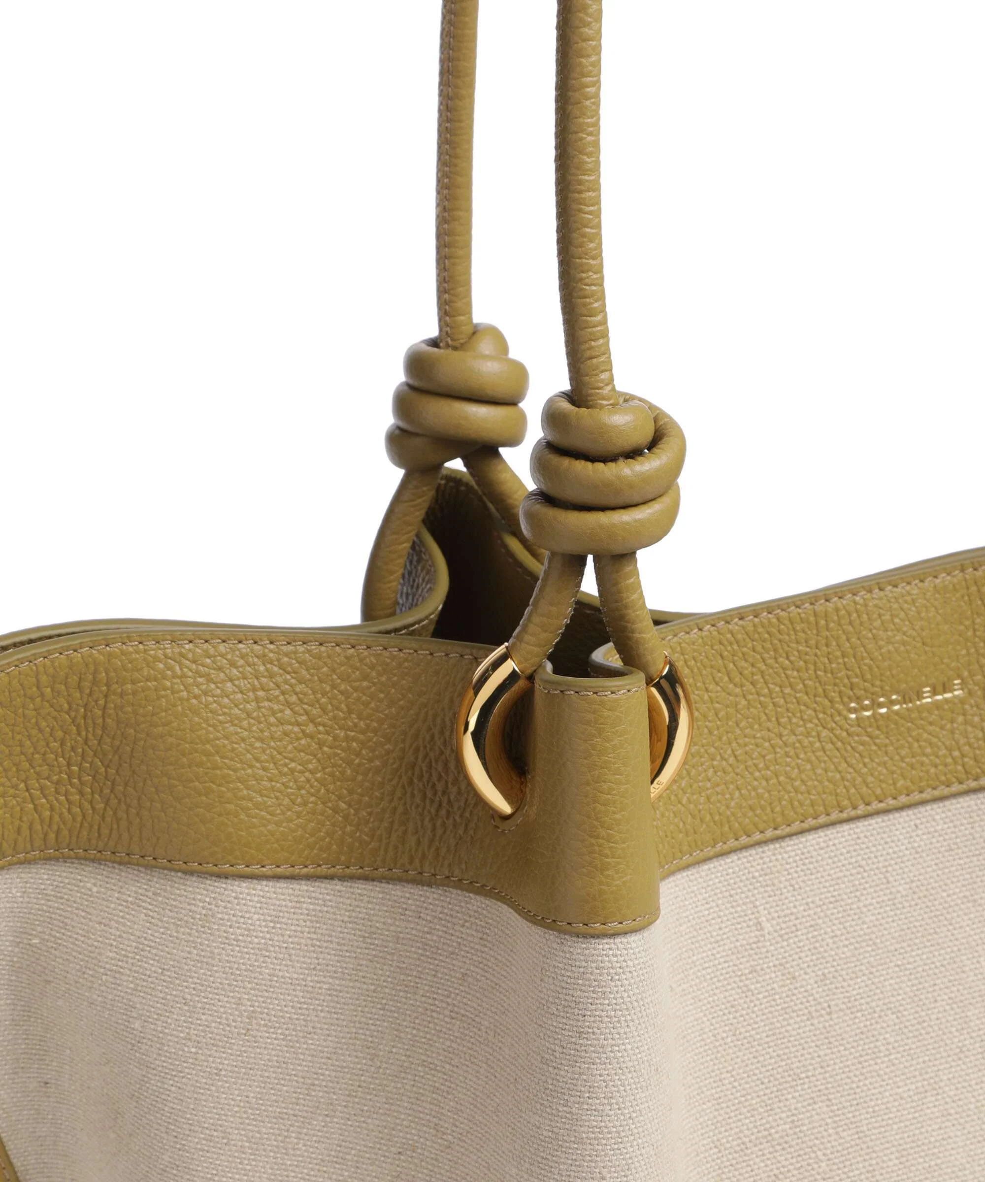 Coccinelle Finn Canvas Torba na zakupy natural/seagrass - Image 4