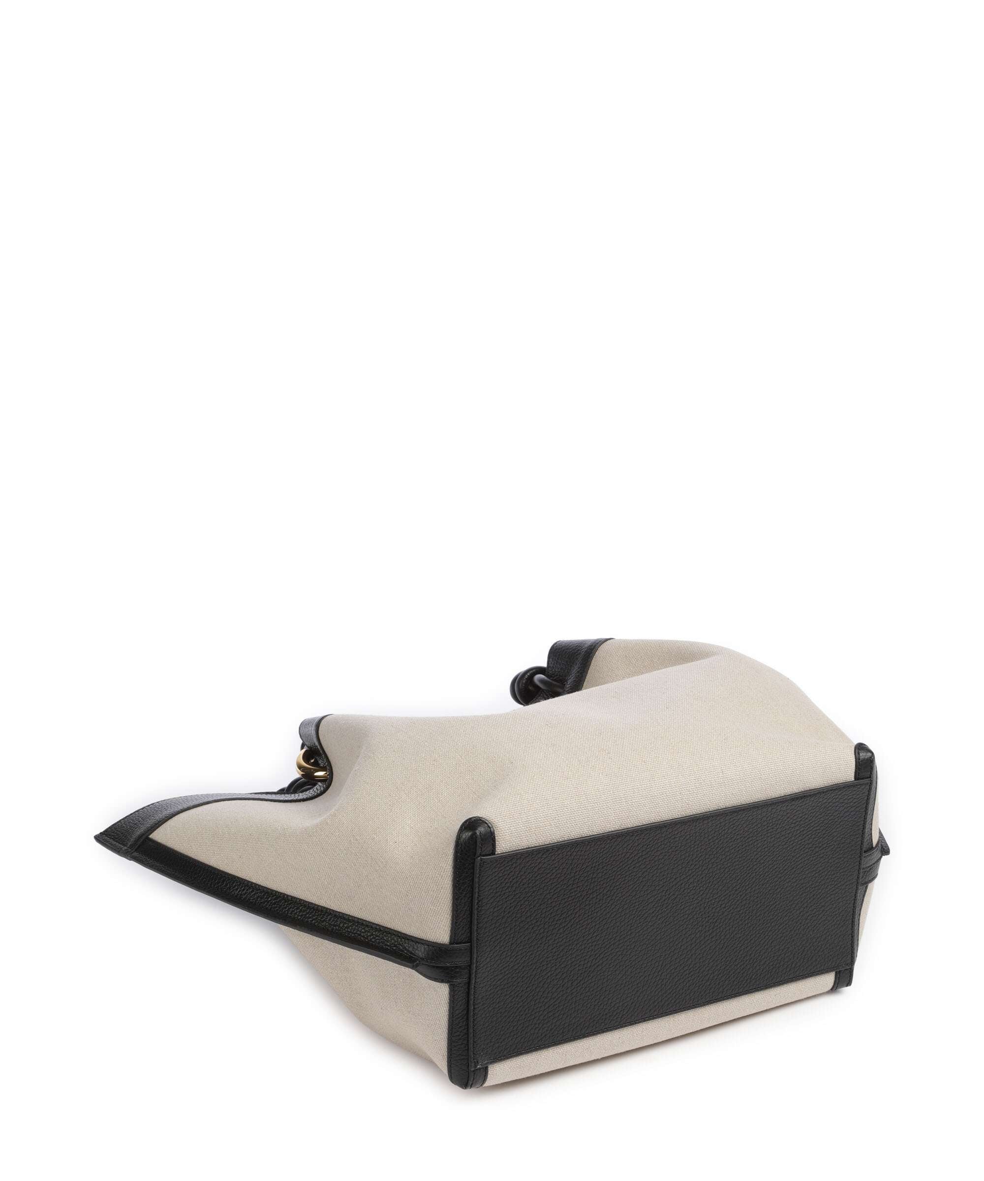 Coccinelle Finn Canvas Torba na zakupy natural/noir - Image 5