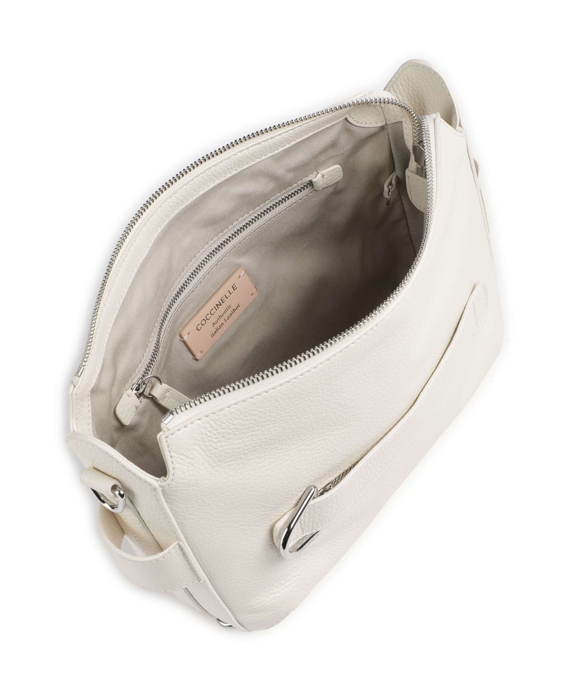 Coccinelle Gretel Ribbon Torba przez ramię pearl - Image 6