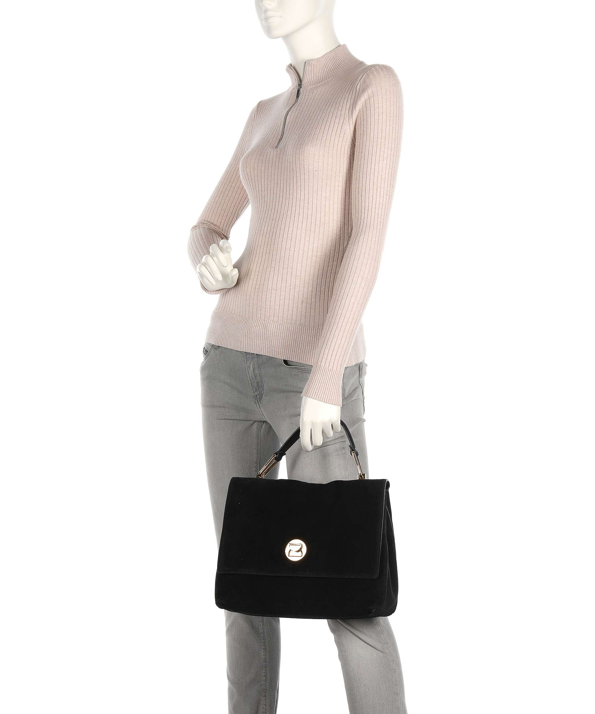 Coccinelle Liya Suede Torebka noir - Image 3