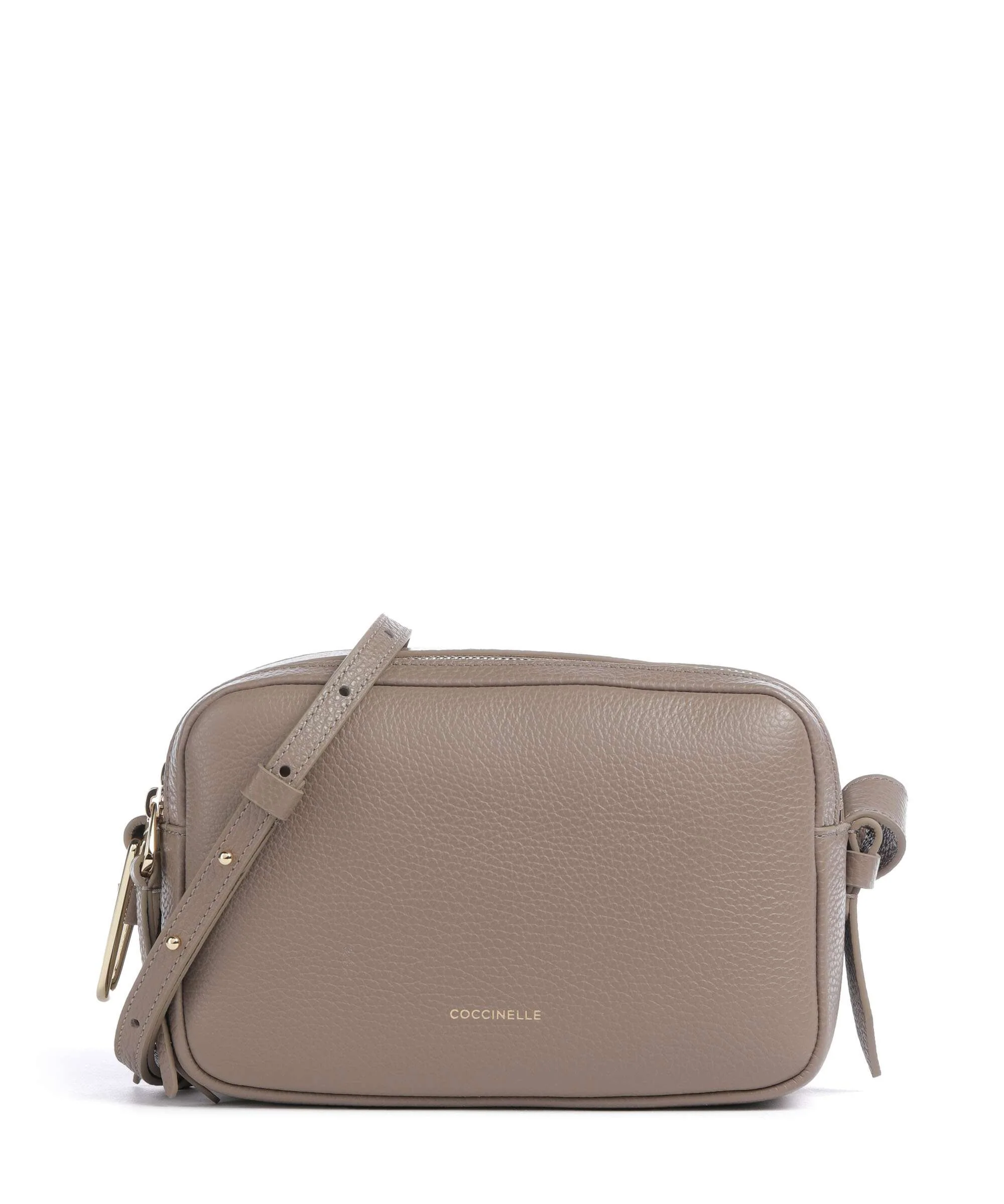 Coccinelle Malory Torba przez ramię warm taupe
