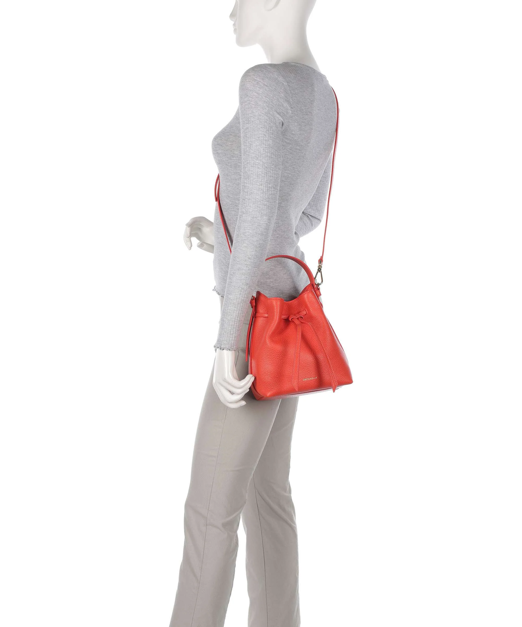 Coccinelle Malory Torebka worek gazpacho - Image 3