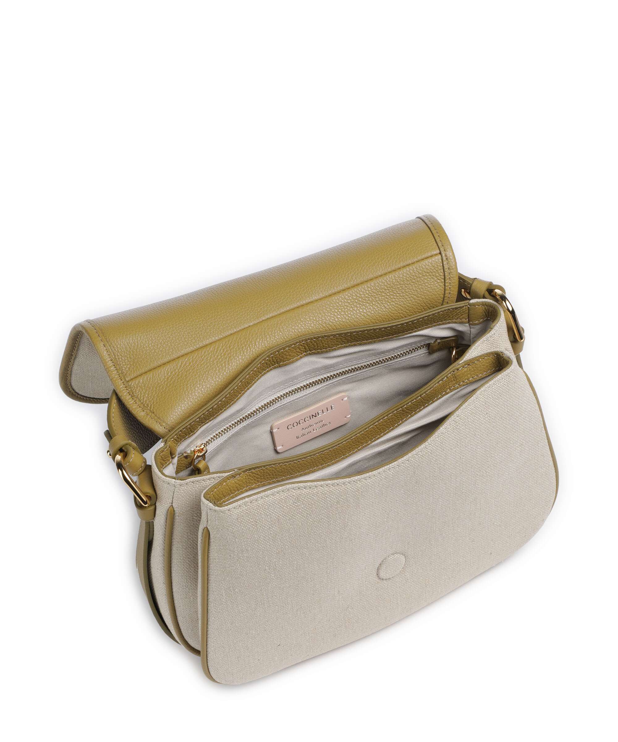 Coccinelle Mavery Canvas Torebka natural/seagrass - Image 5