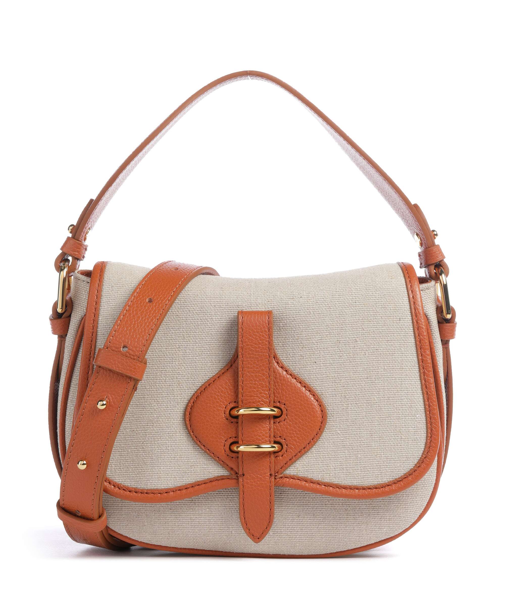 Coccinelle Mavery Canvas Torebka natural/crab