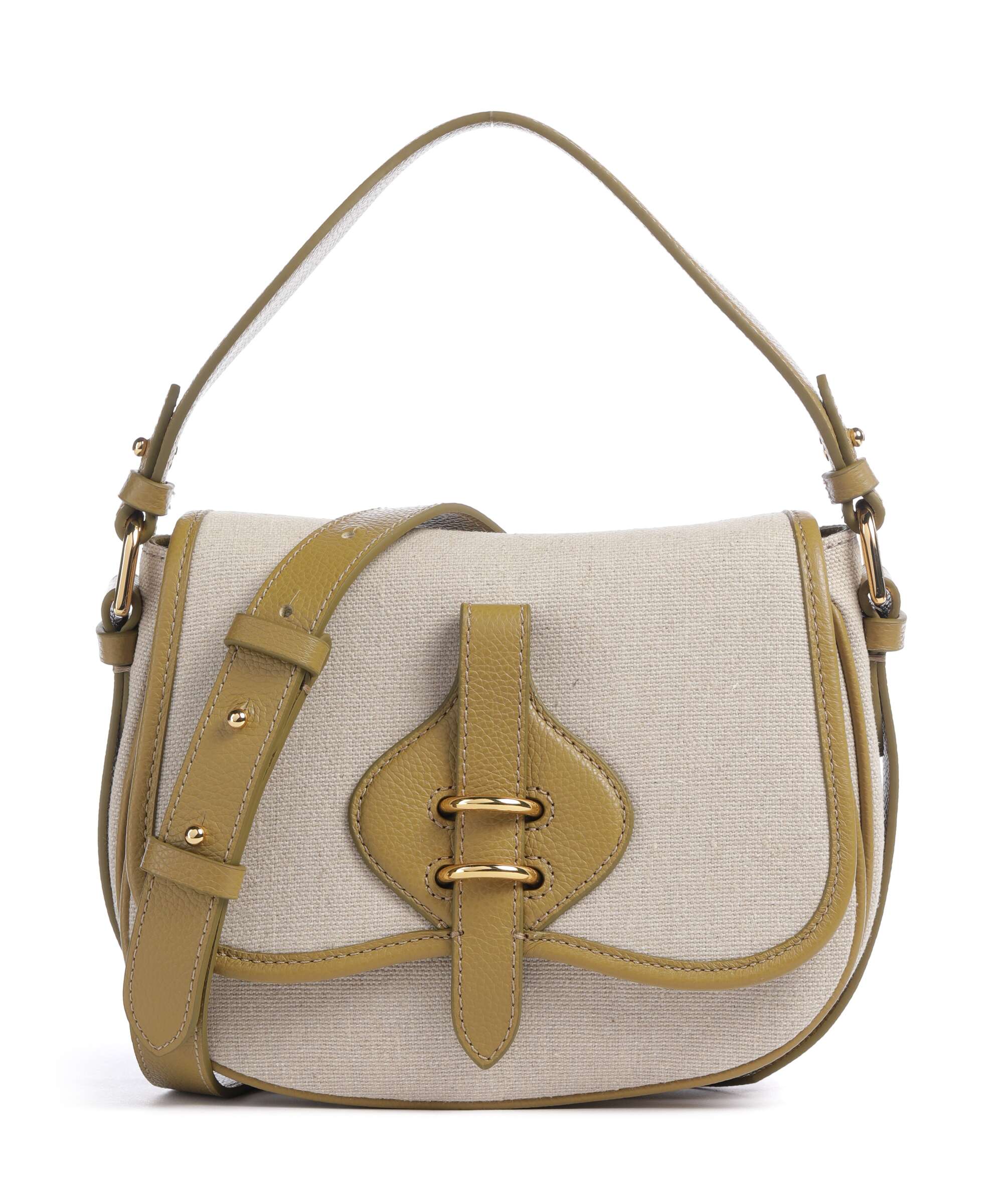 Coccinelle Mavery Canvas Torebka natural/seagrass