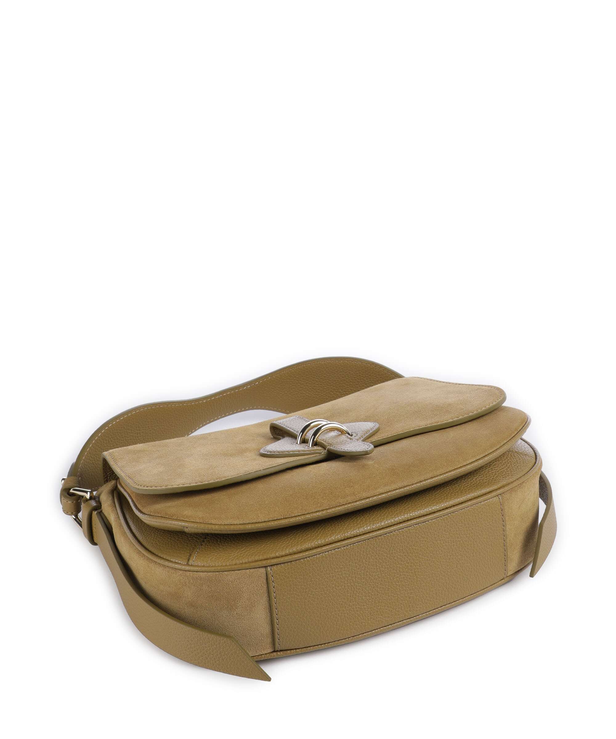 Coccinelle Mavery Suede Torebka seagrass - Image 4
