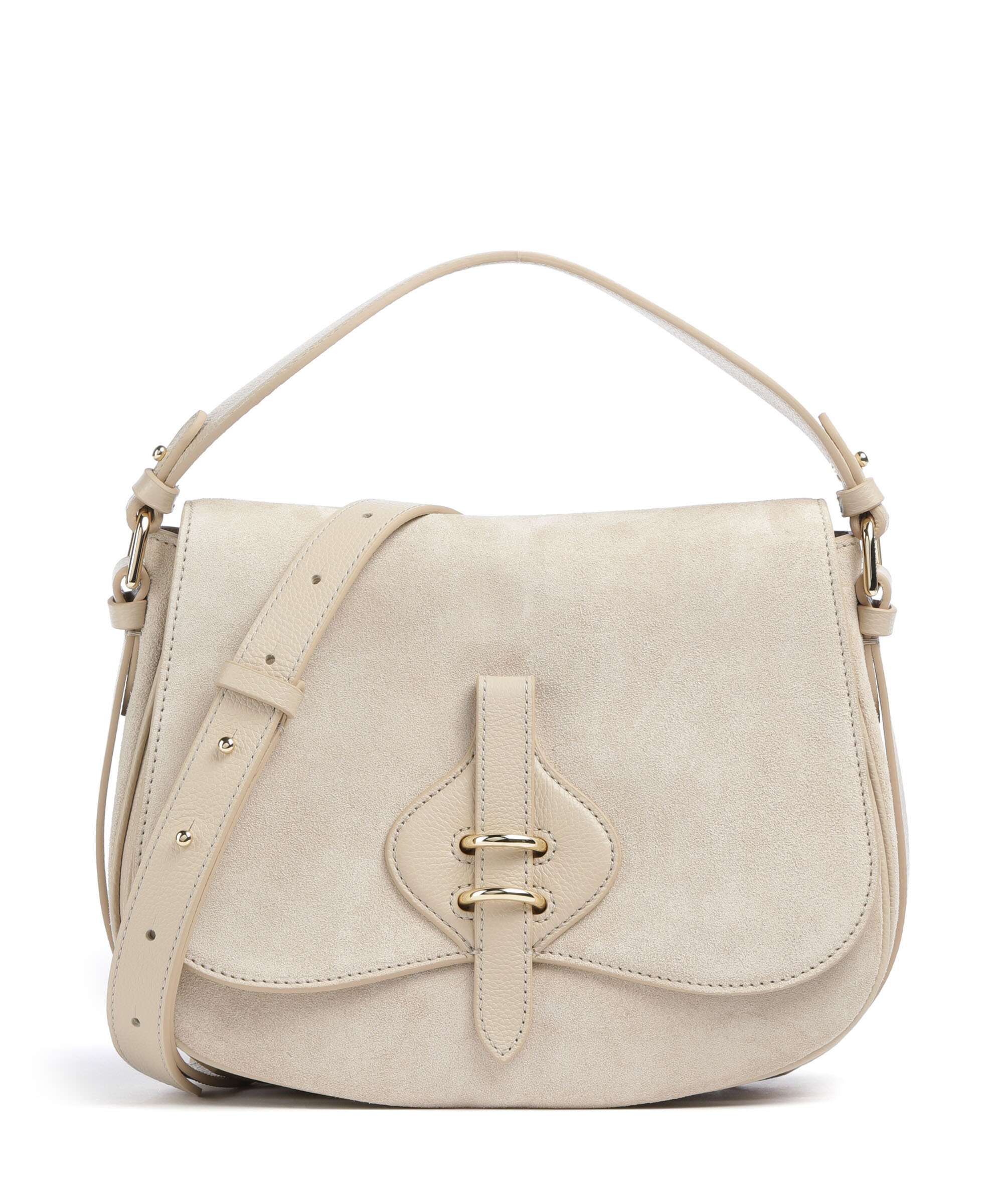 Coccinelle Mavery Suede Torebka sandshell