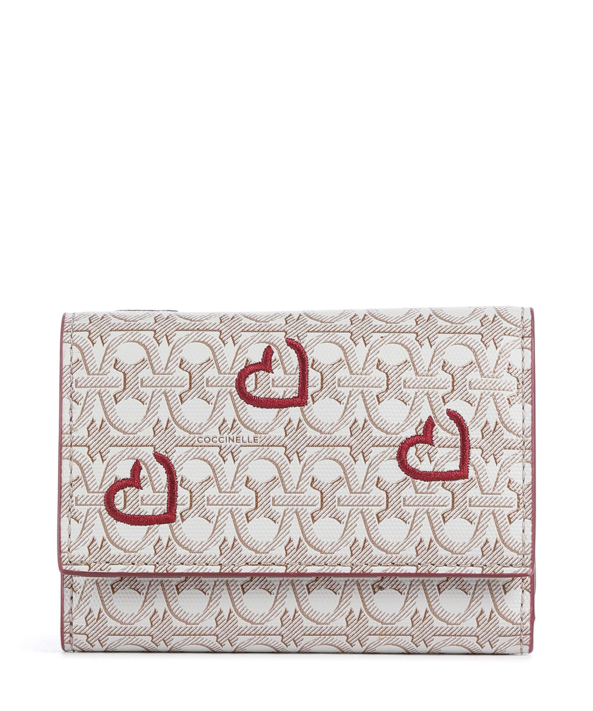 Coccinelle Metallic San Valentino Portfel multicolour/blanco/sangria