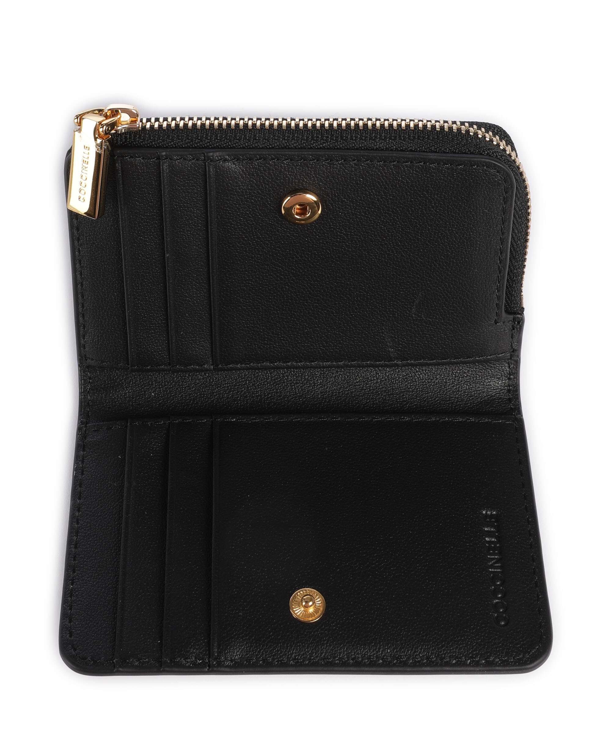 Coccinelle Metallic Shiny Smooth Portfel noir - Image 2
