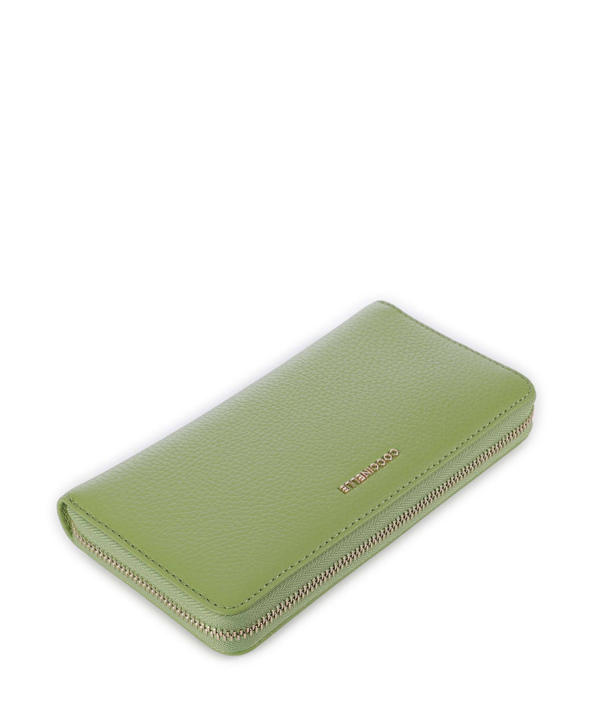 Coccinelle Metallic Soft Portfel guacamole - Image 4