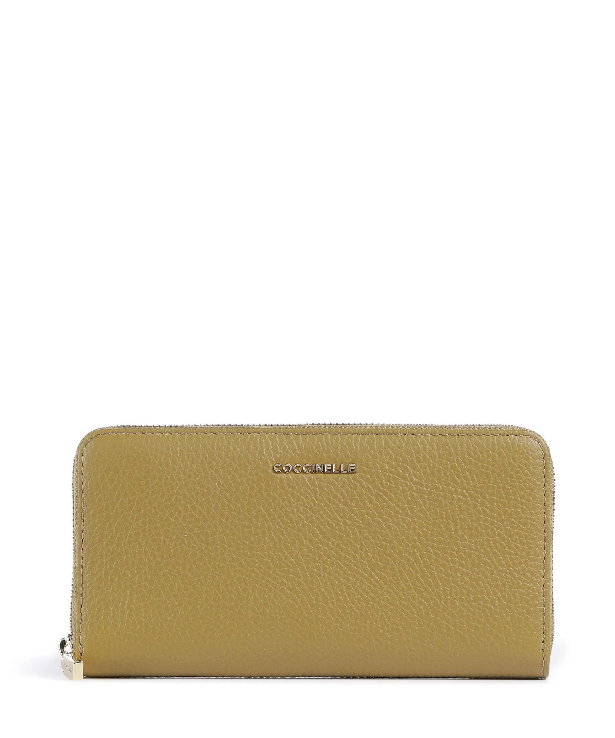 Coccinelle Metallic Soft Portfel seagrass