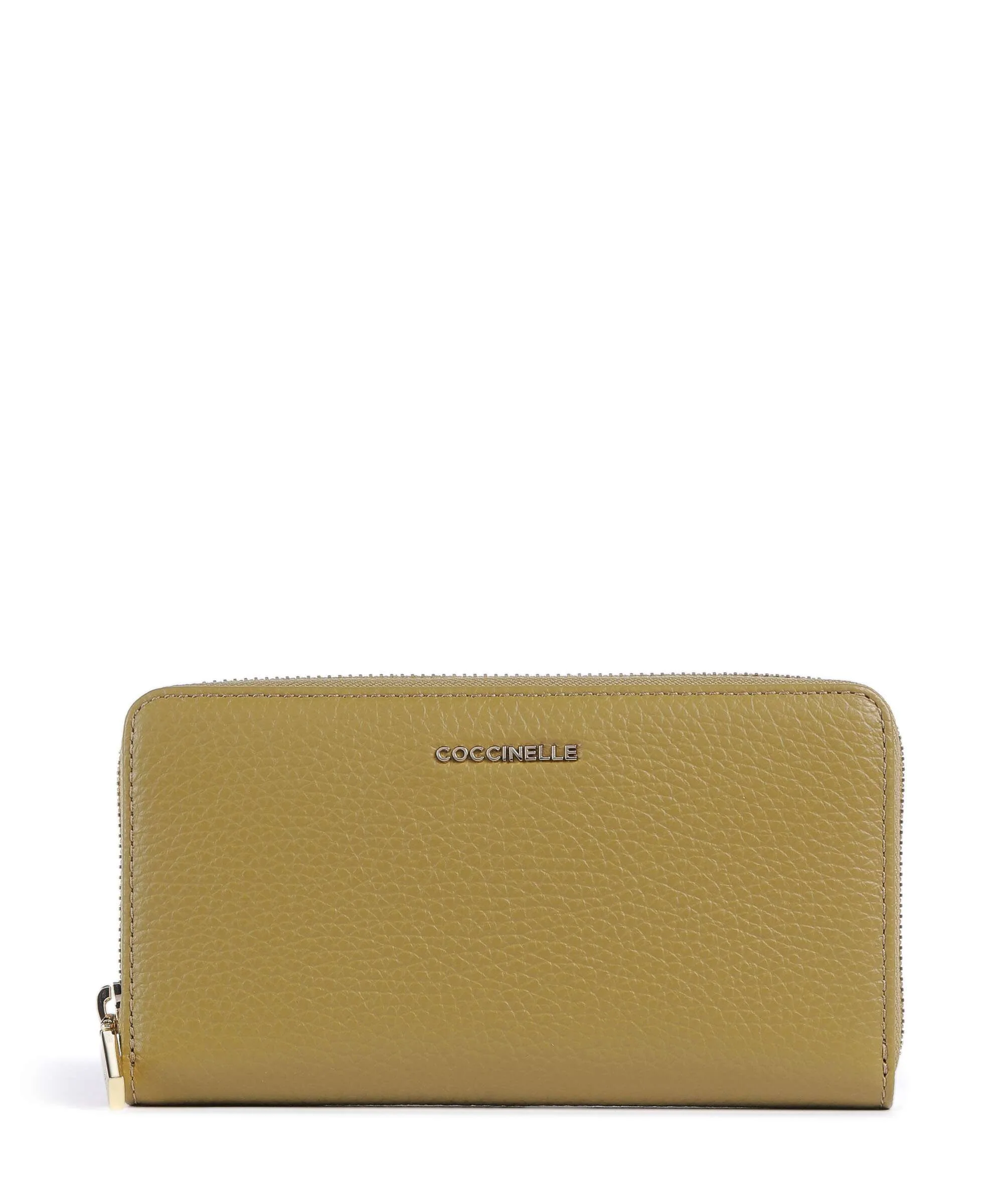 Coccinelle Metallic Soft Portfel seagrass