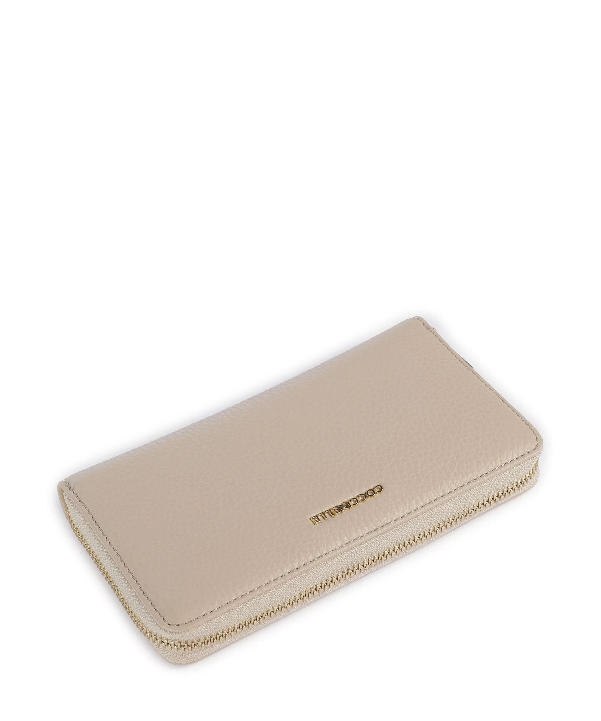 Coccinelle Metallic Soft Portfel sandshell - Image 4