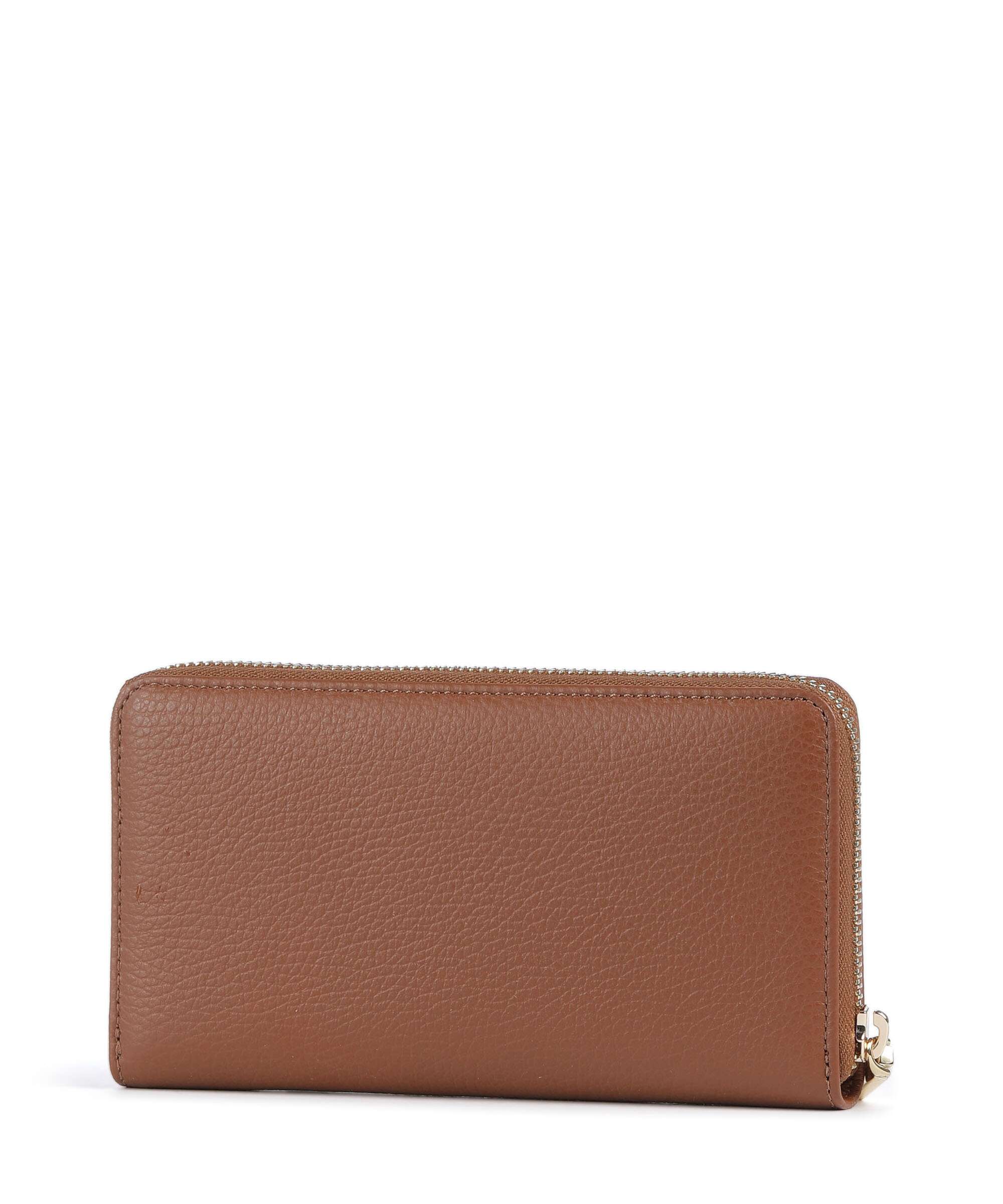 Coccinelle Metallic Soft Portfel cognac - Image 3