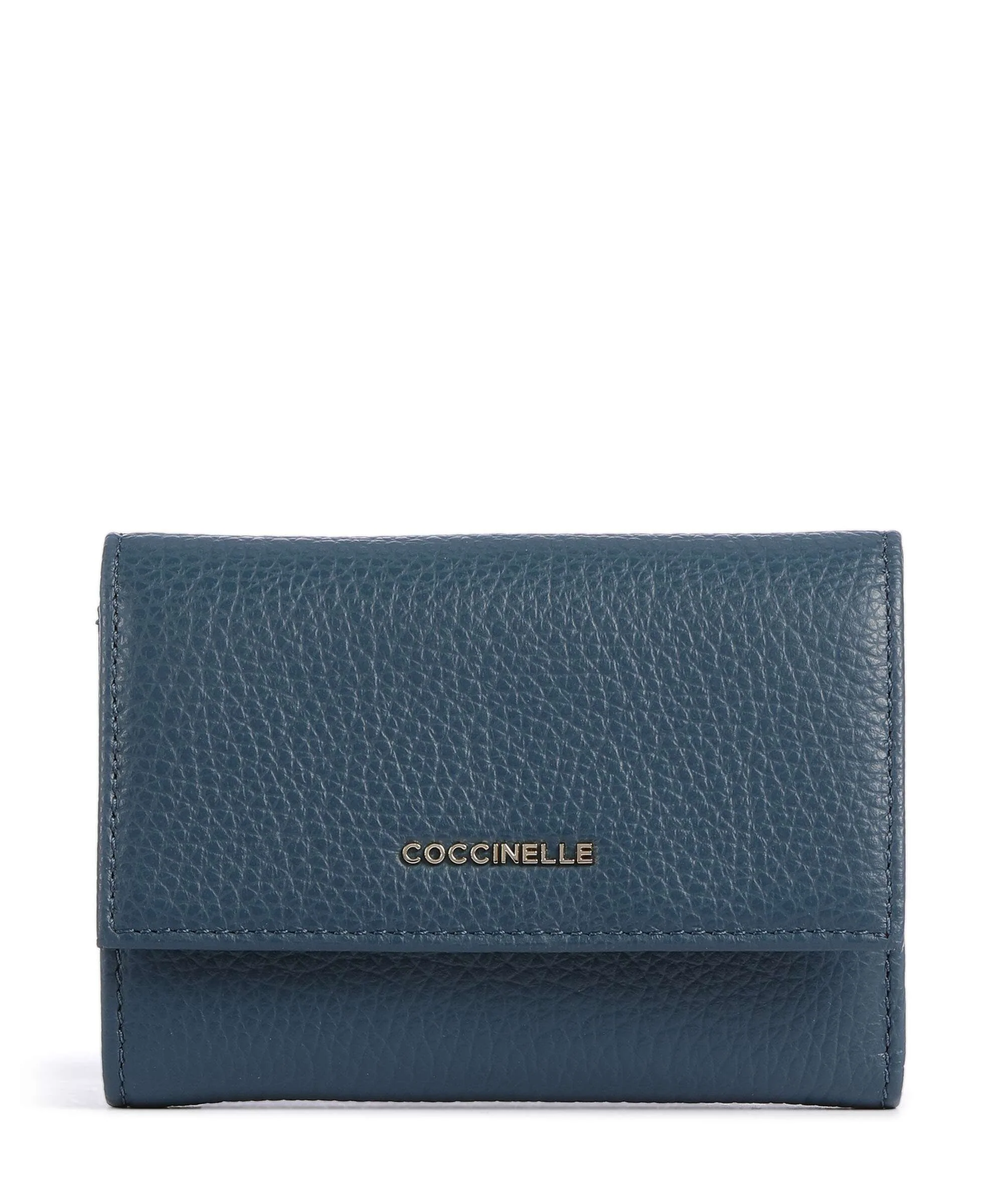 Coccinelle Metallic Soft Portfel deep blue