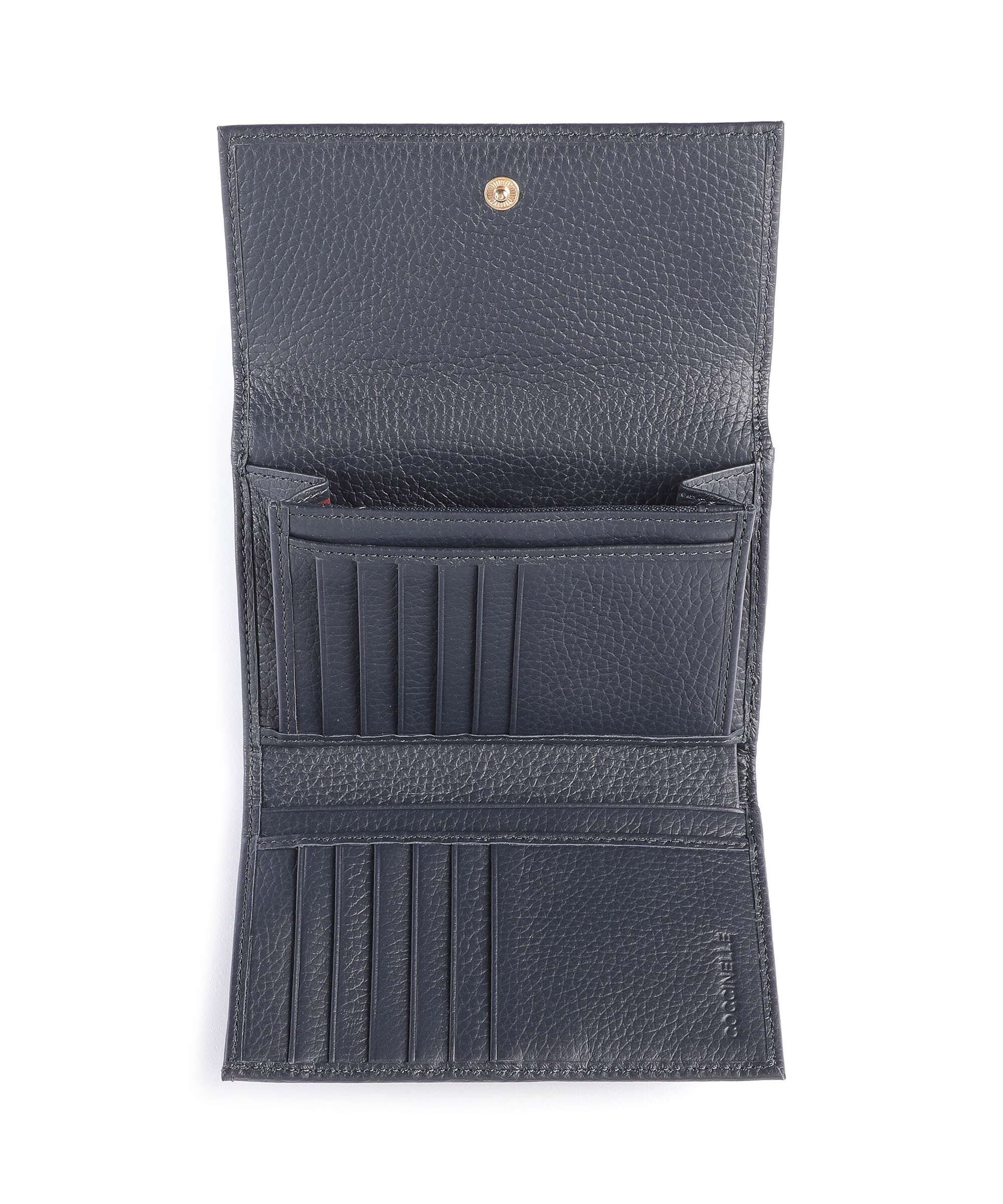 Coccinelle Metallic Soft Portfel midnight blue - Image 2