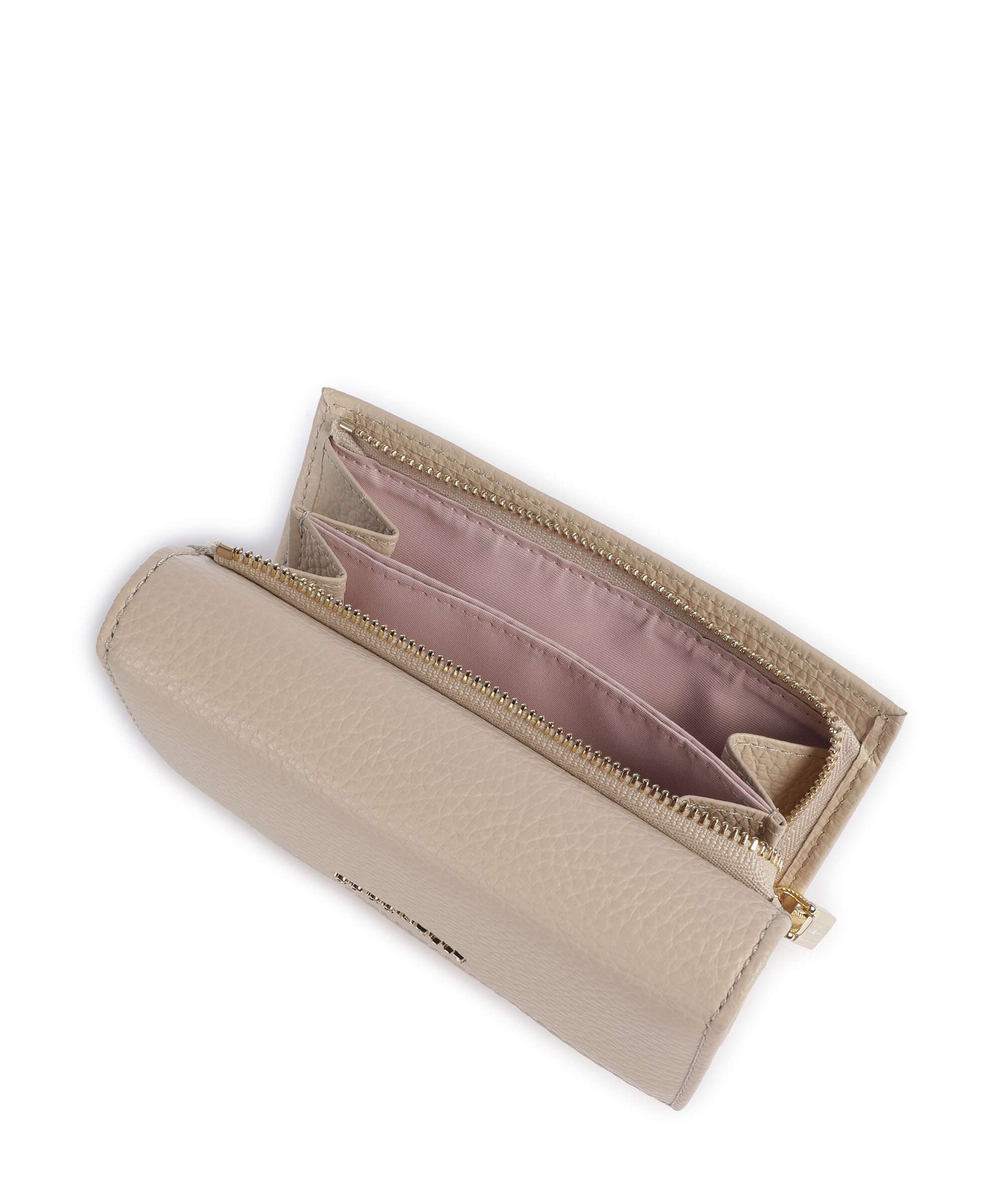 Coccinelle Metallic Soft Portfel sandshell - Image 3