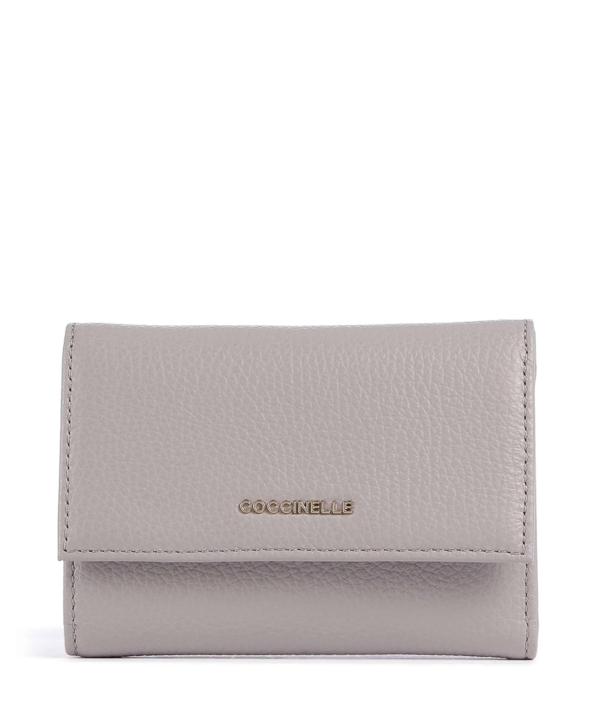 Coccinelle Metallic Soft Portfel oyster