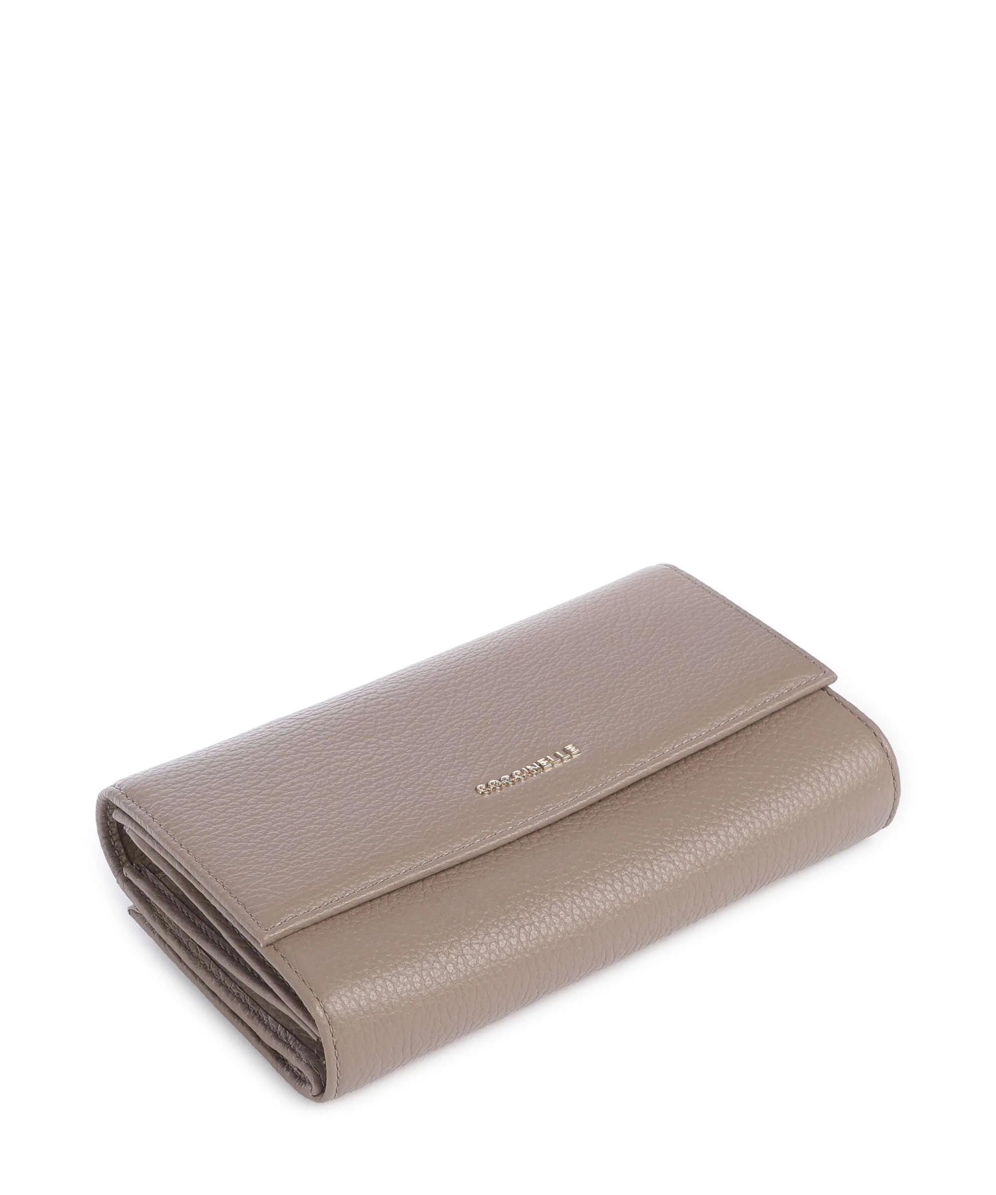 Coccinelle Metallic Soft Portfel warm taupe - Image 5