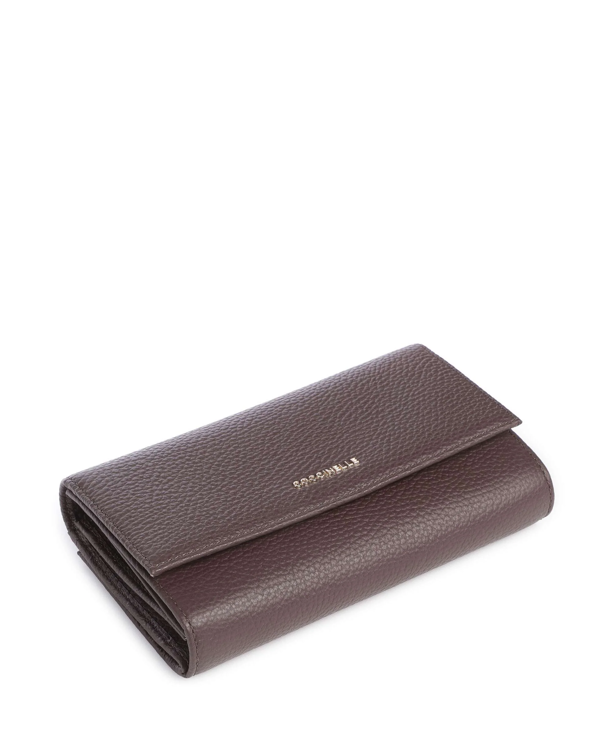 Coccinelle Metallic Soft Portfel brunette - Image 5