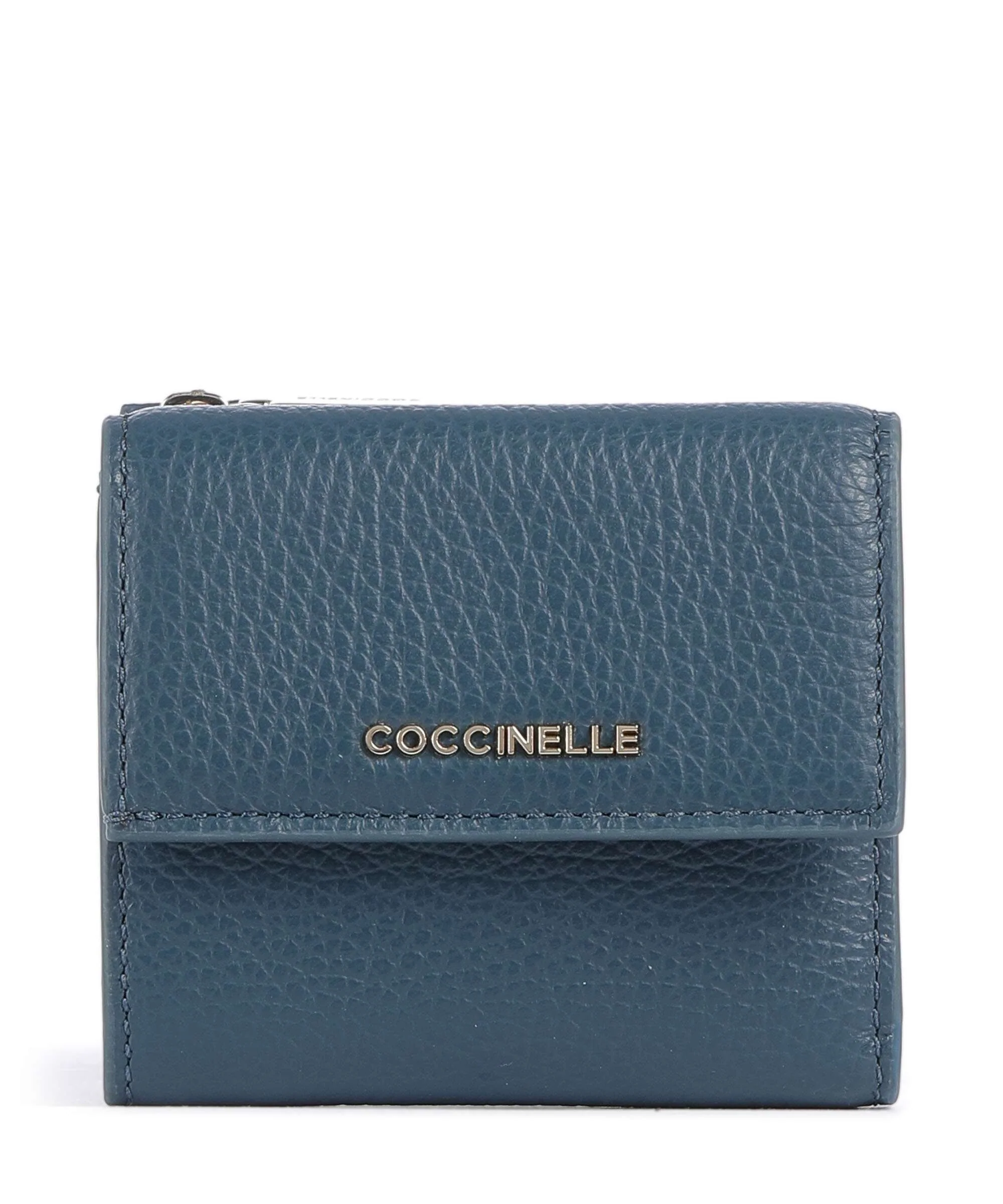 Coccinelle Metallic Soft Portfel deep blue