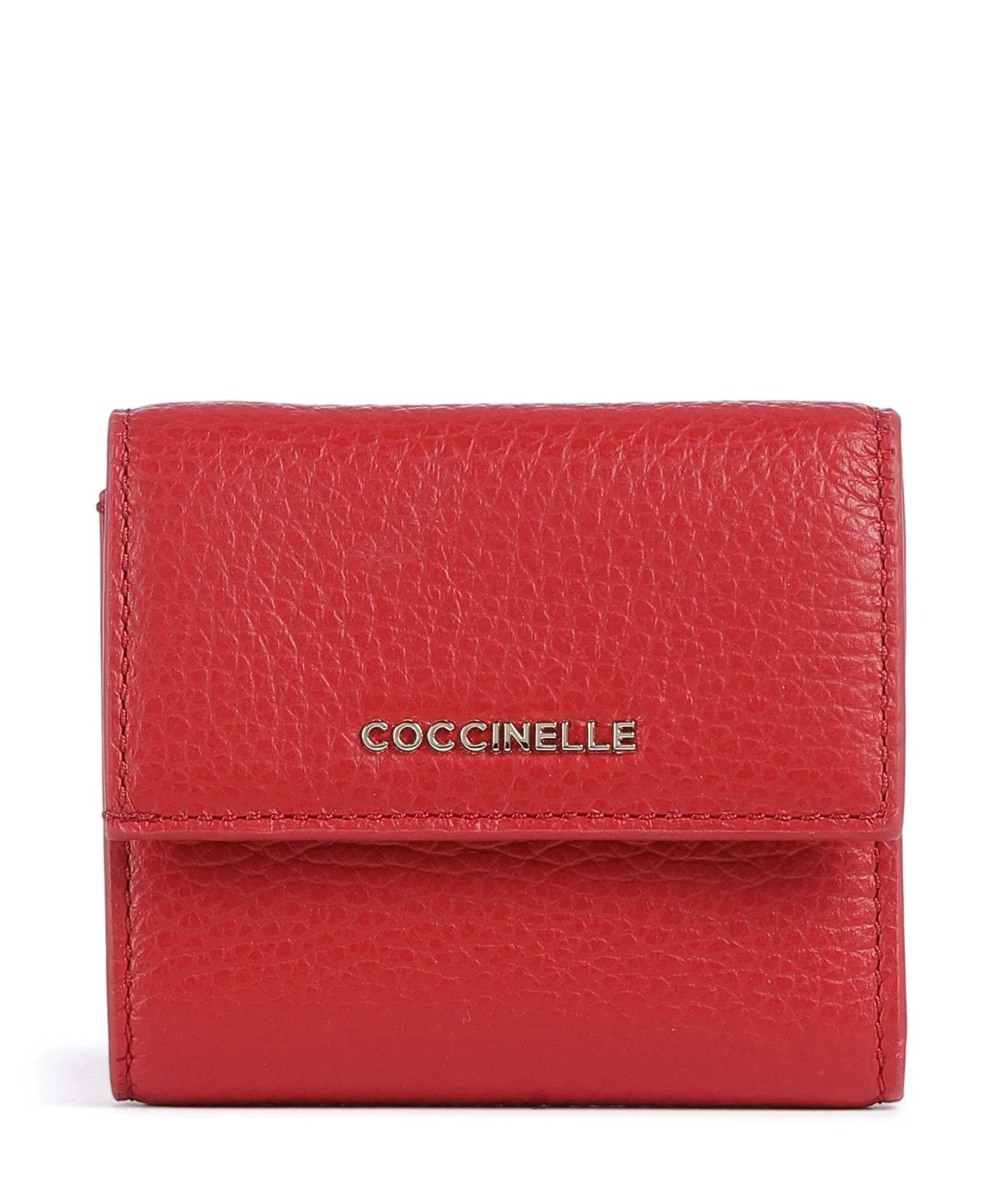 Coccinelle Metallic Soft Portfel scarlet