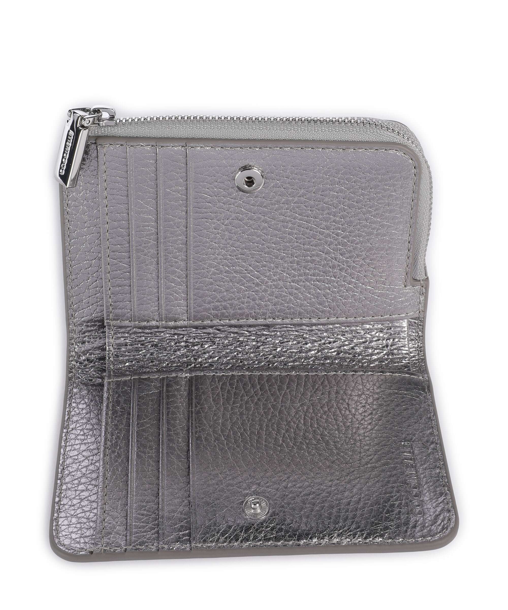 Coccinelle Metallic Soft Portfel steel - Image 2