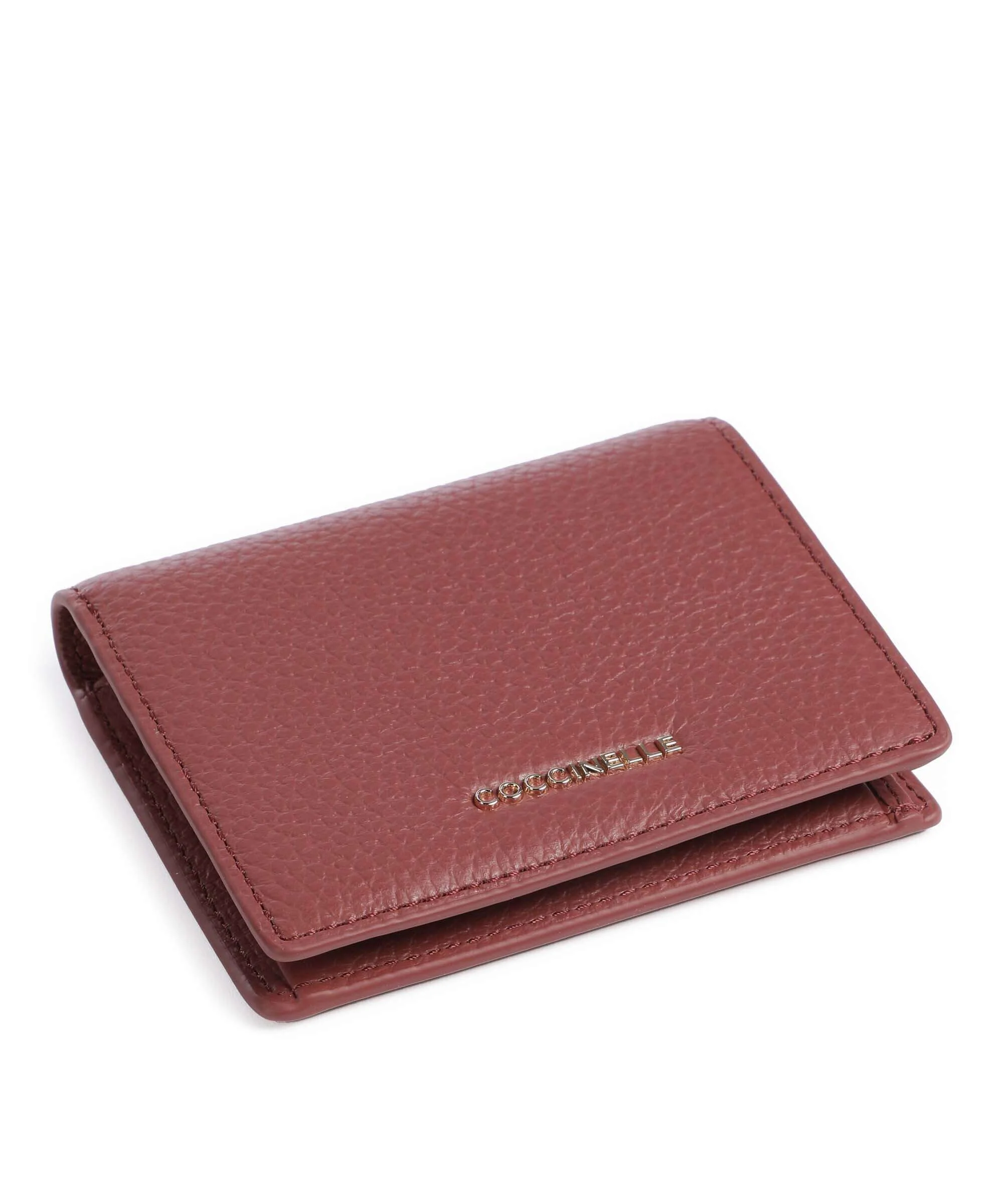 Coccinelle Metallic Soft Portfel brandy - Image 4