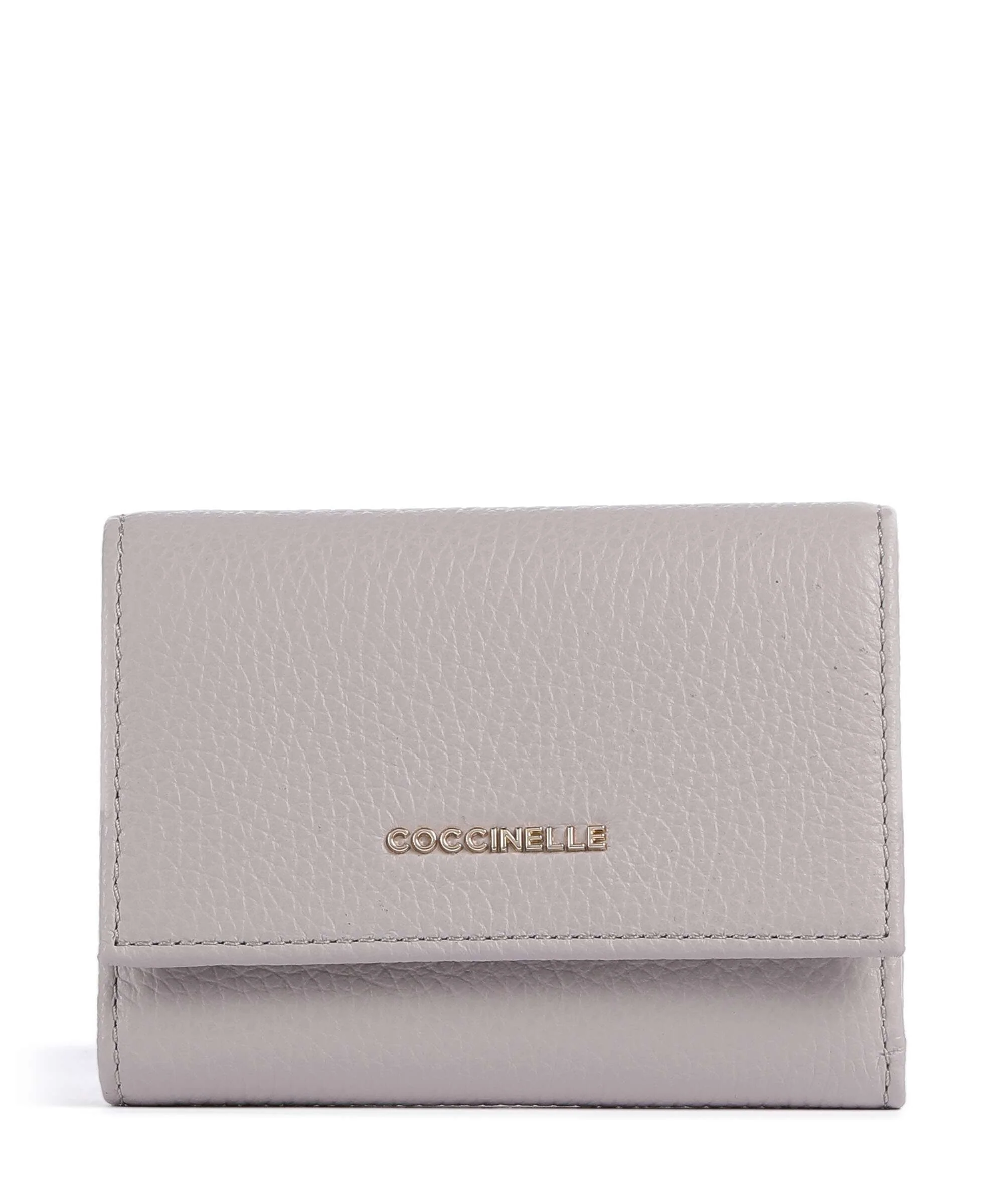 Coccinelle Metallic Soft Portfel oyster