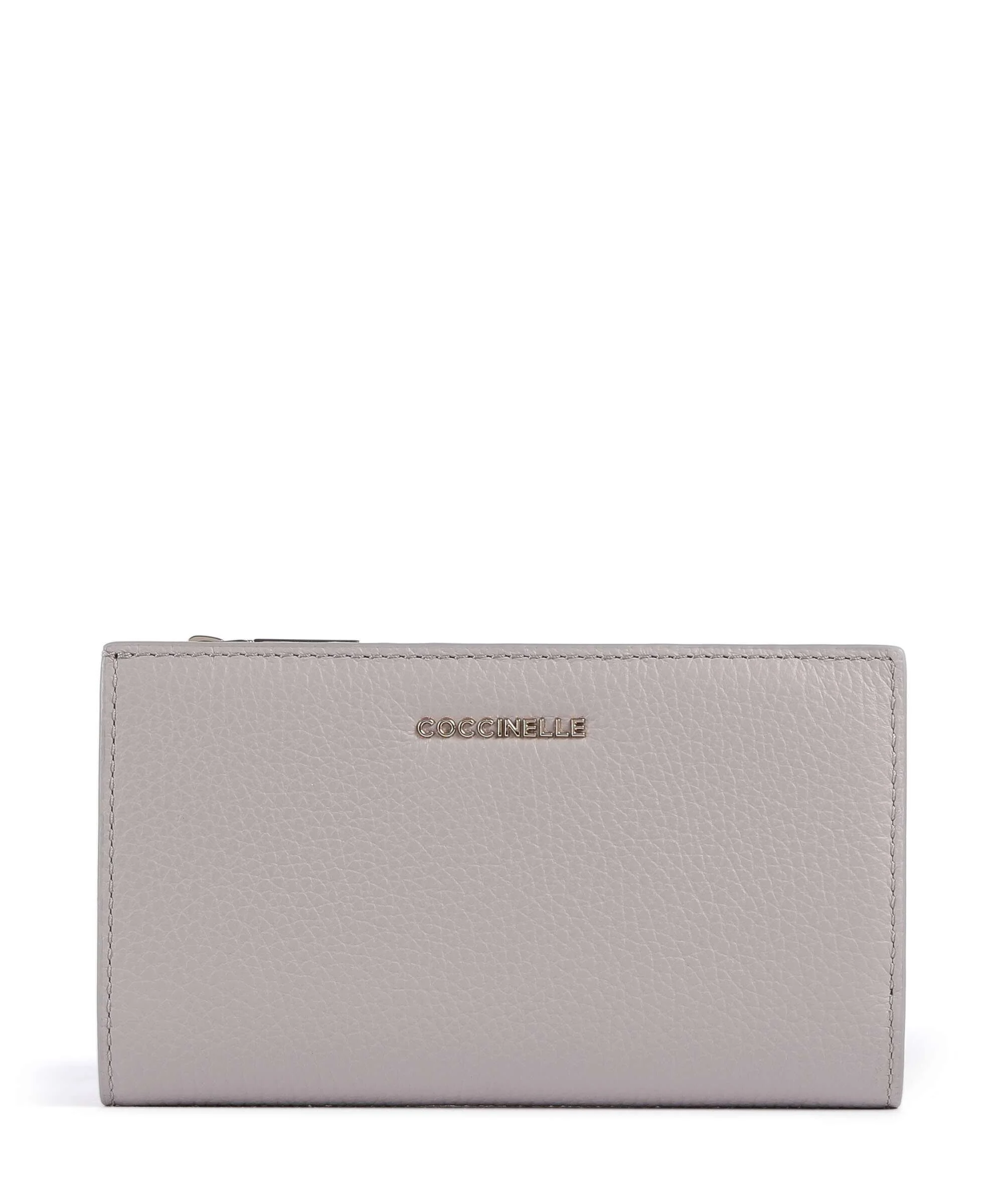 Coccinelle Metallic Soft Portfel oyster