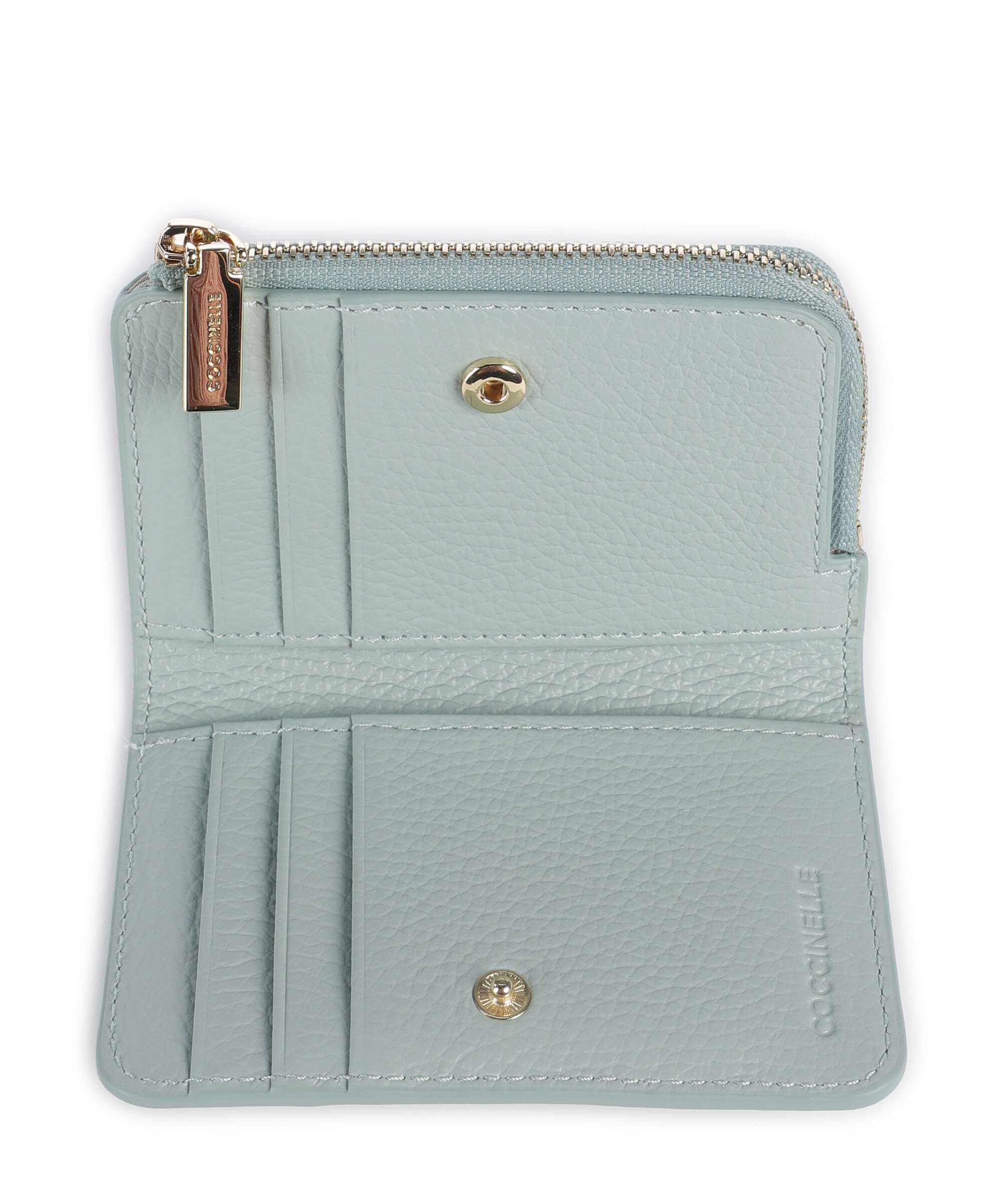 Coccinelle Metallic Soft Portfel aquamarine - Image 2