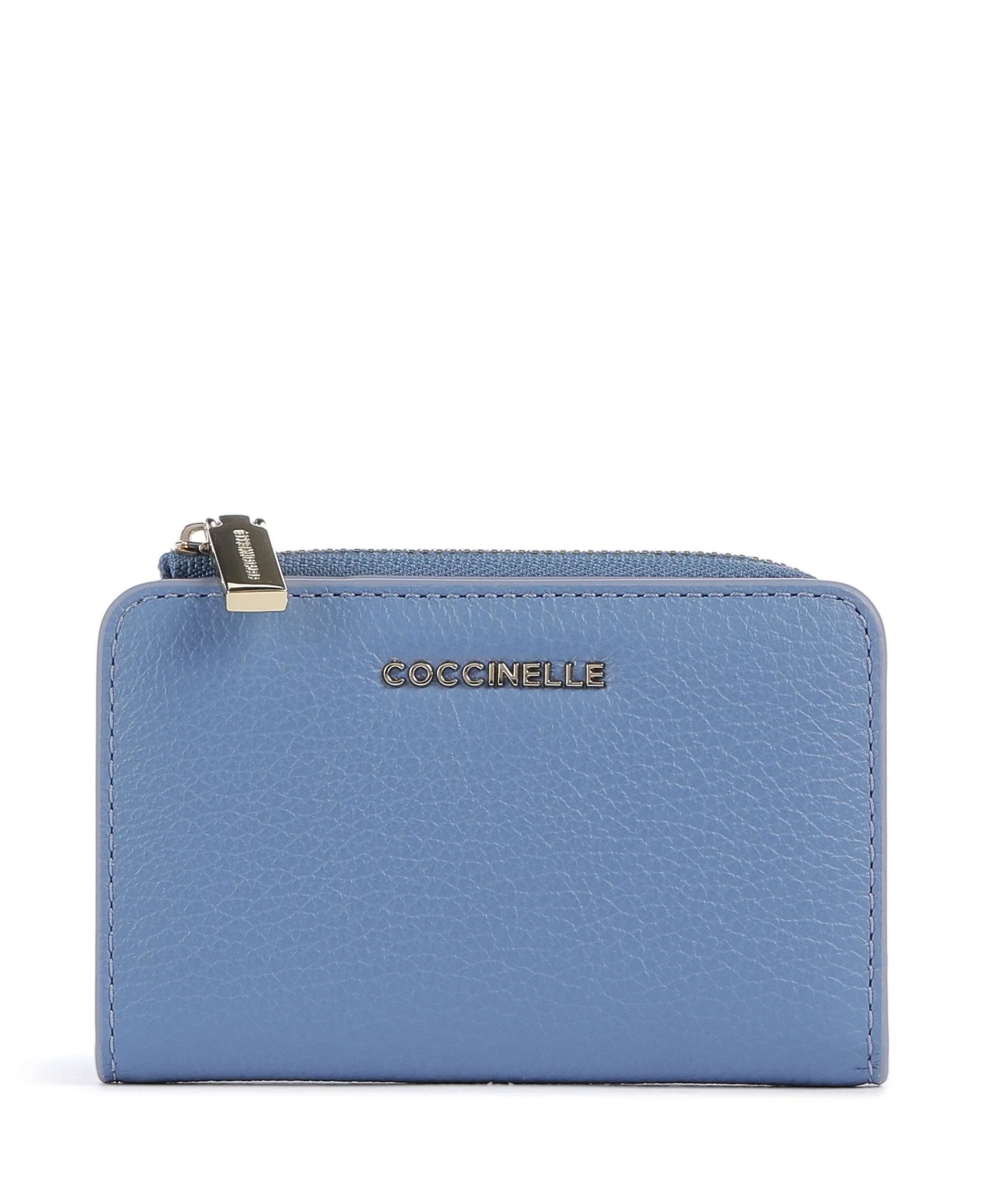 Coccinelle Metallic Soft Portfel azul
