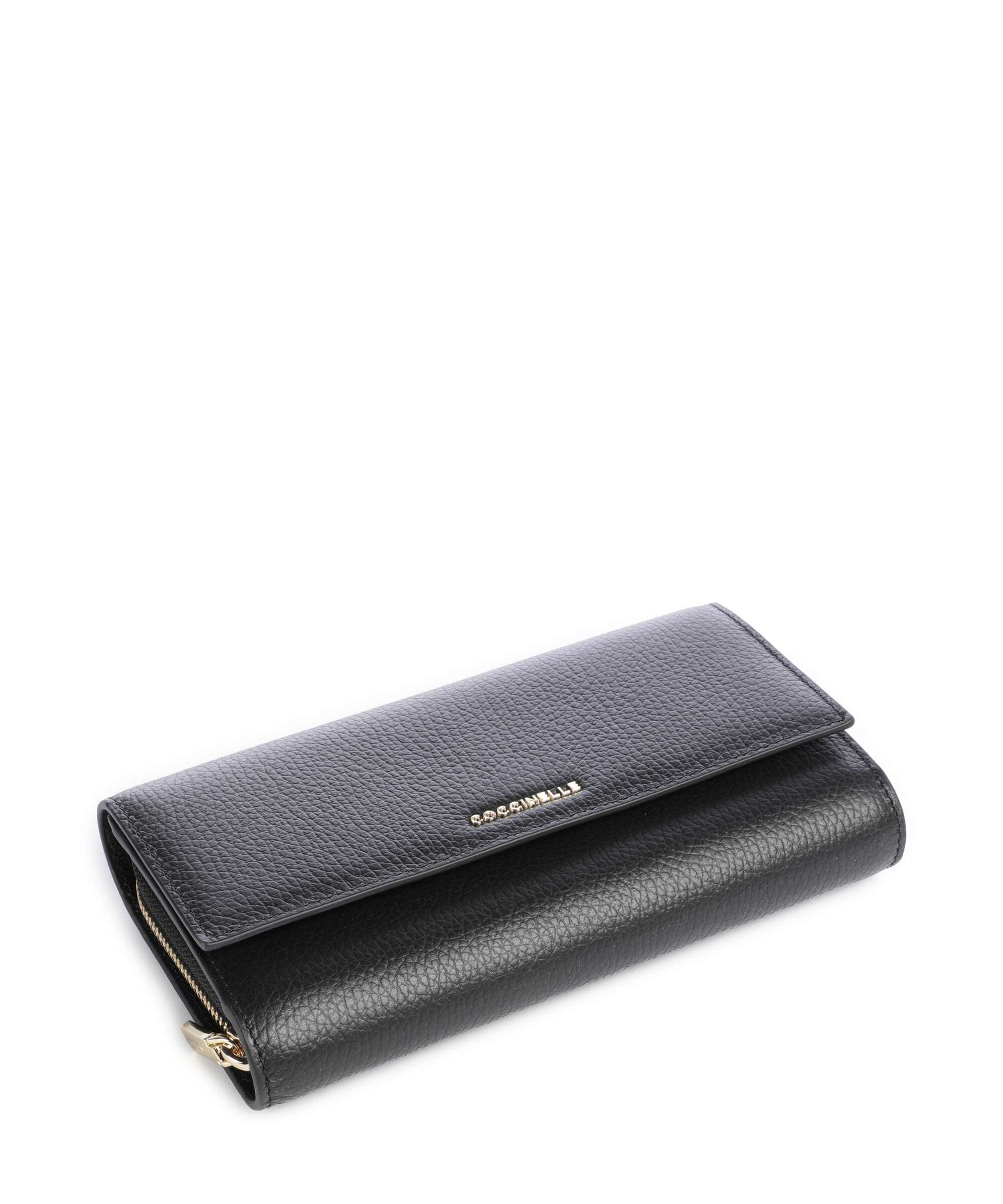 Coccinelle Metallic Soft Portfel noir - Image 5