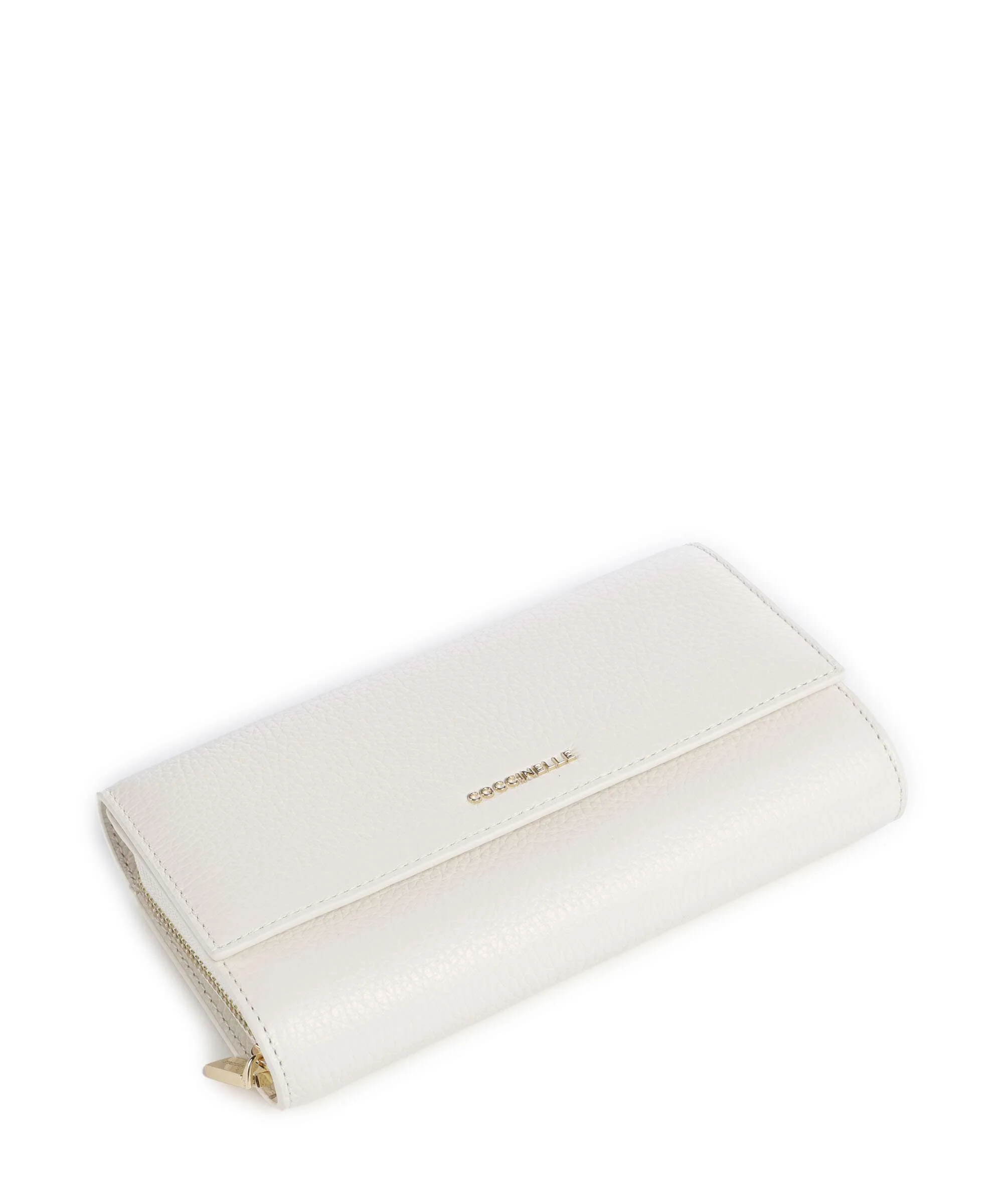 Coccinelle Metallic Soft Portfel pearl - Image 5