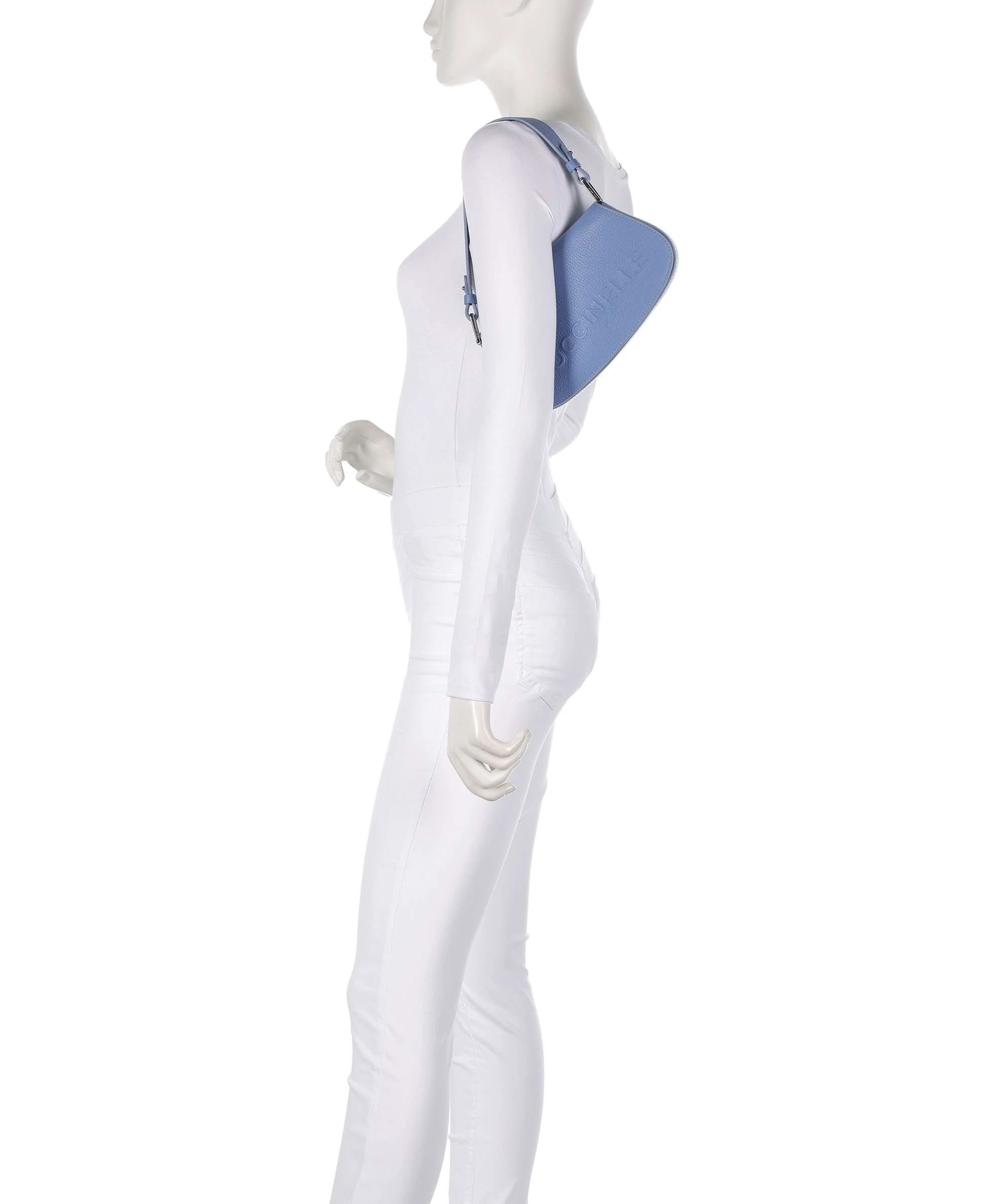 Coccinelle Myrtha Maxi Logo Torba na ramię azul - Image 3