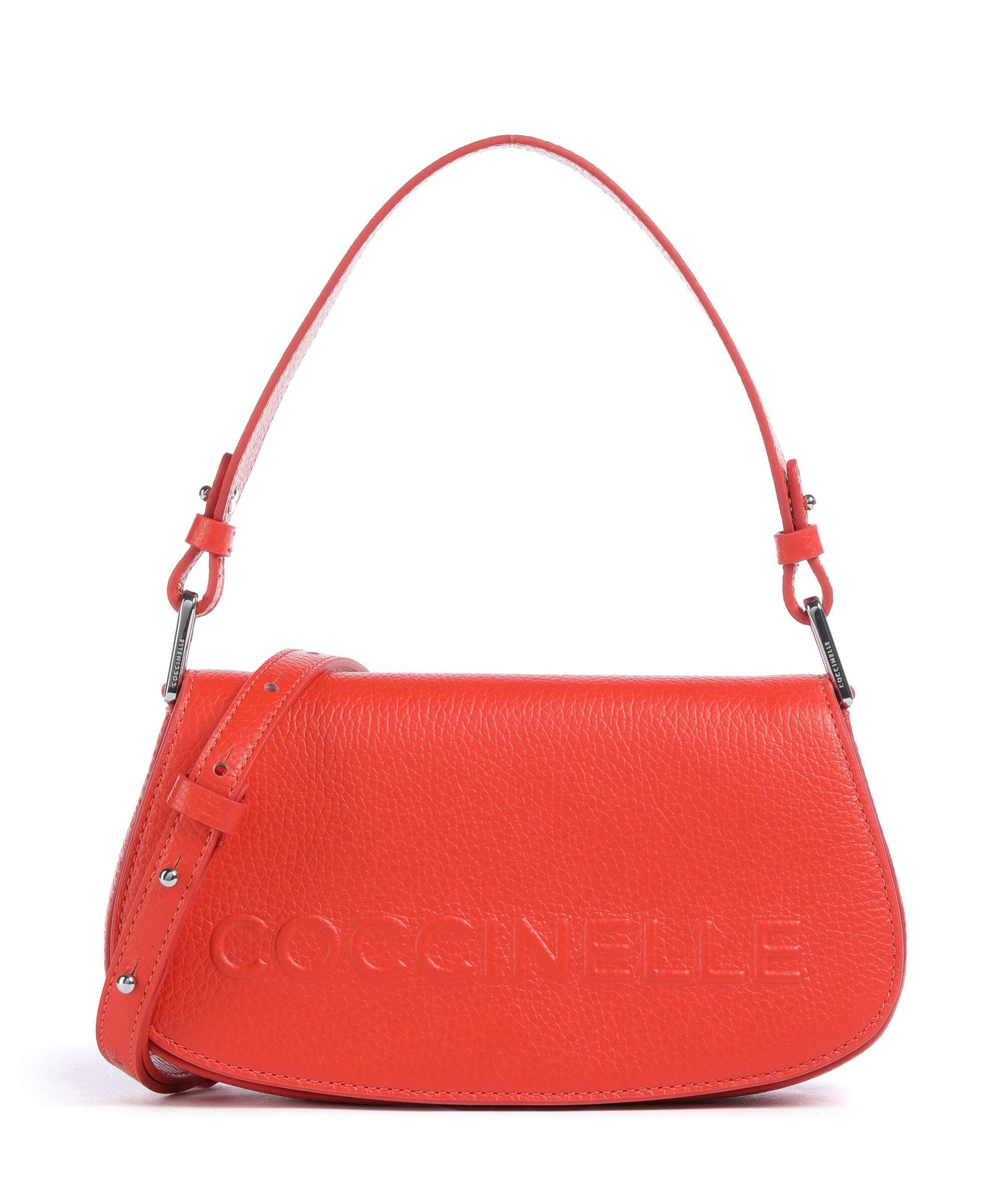 Coccinelle Myrtha Maxi Logo Torba na ramię gazpacho