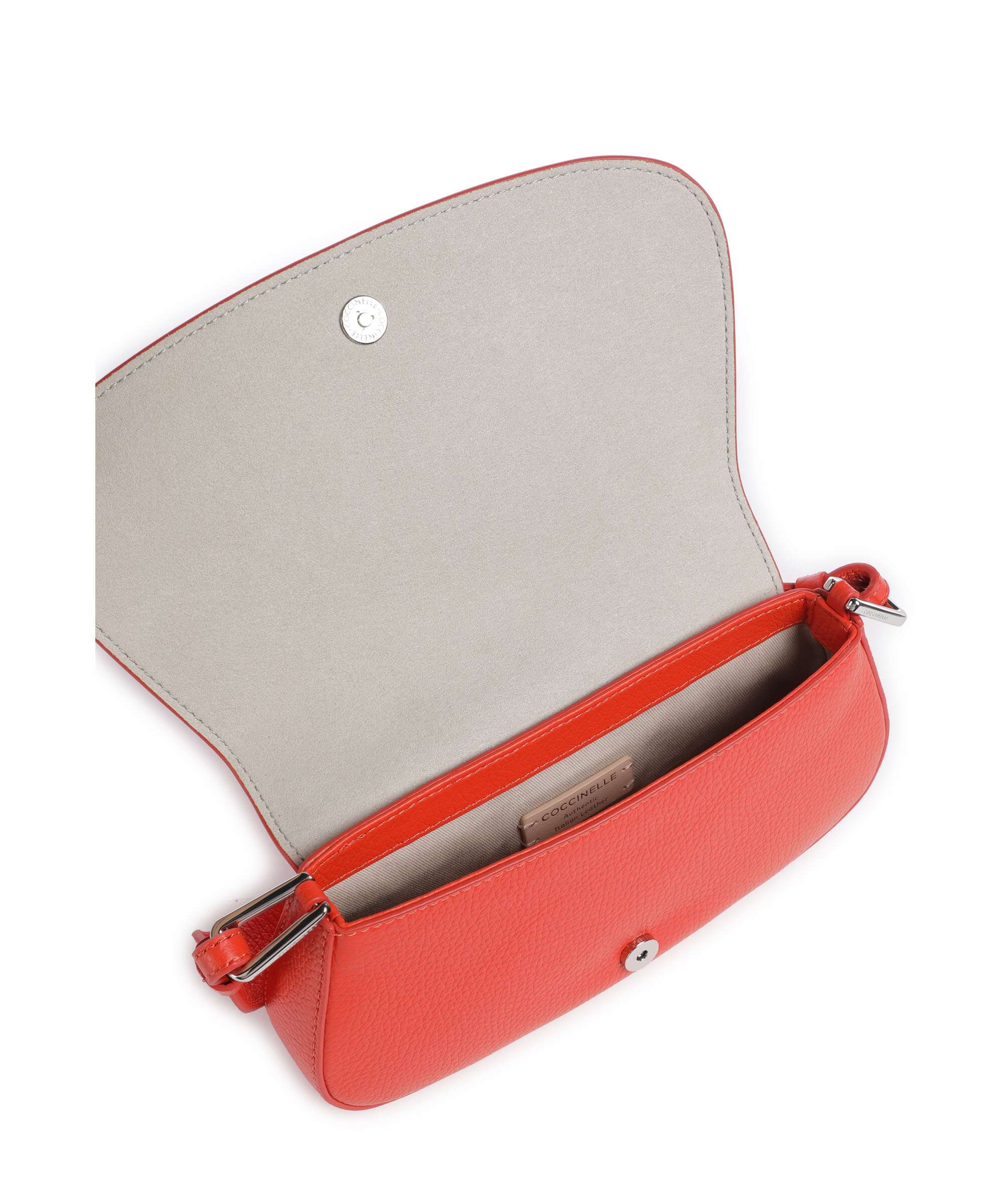 Coccinelle Myrtha Maxi Logo Torba na ramię gazpacho - Image 7