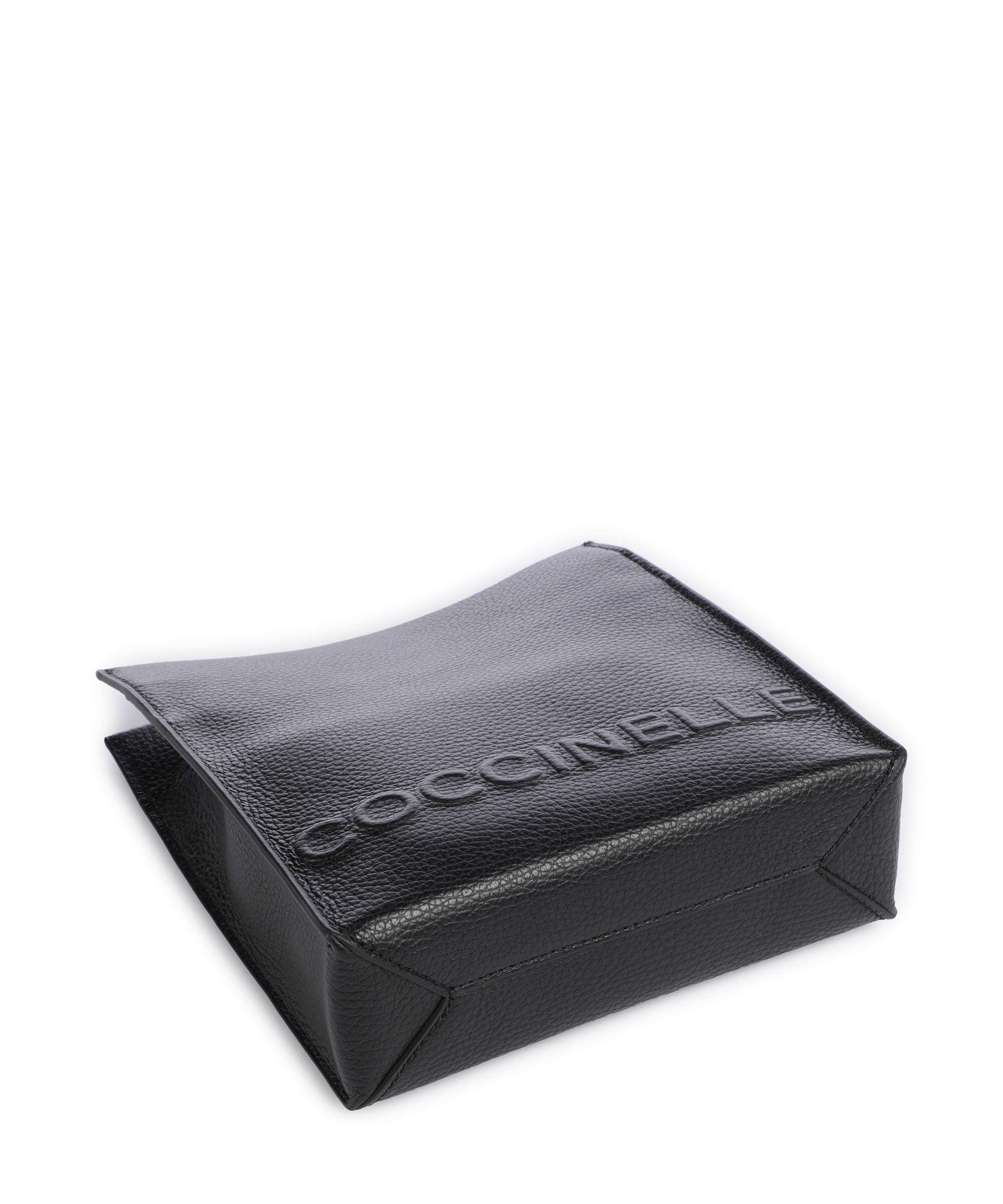 Coccinelle Myrtha Maxi Logo Torba przez ramię noir - Image 5