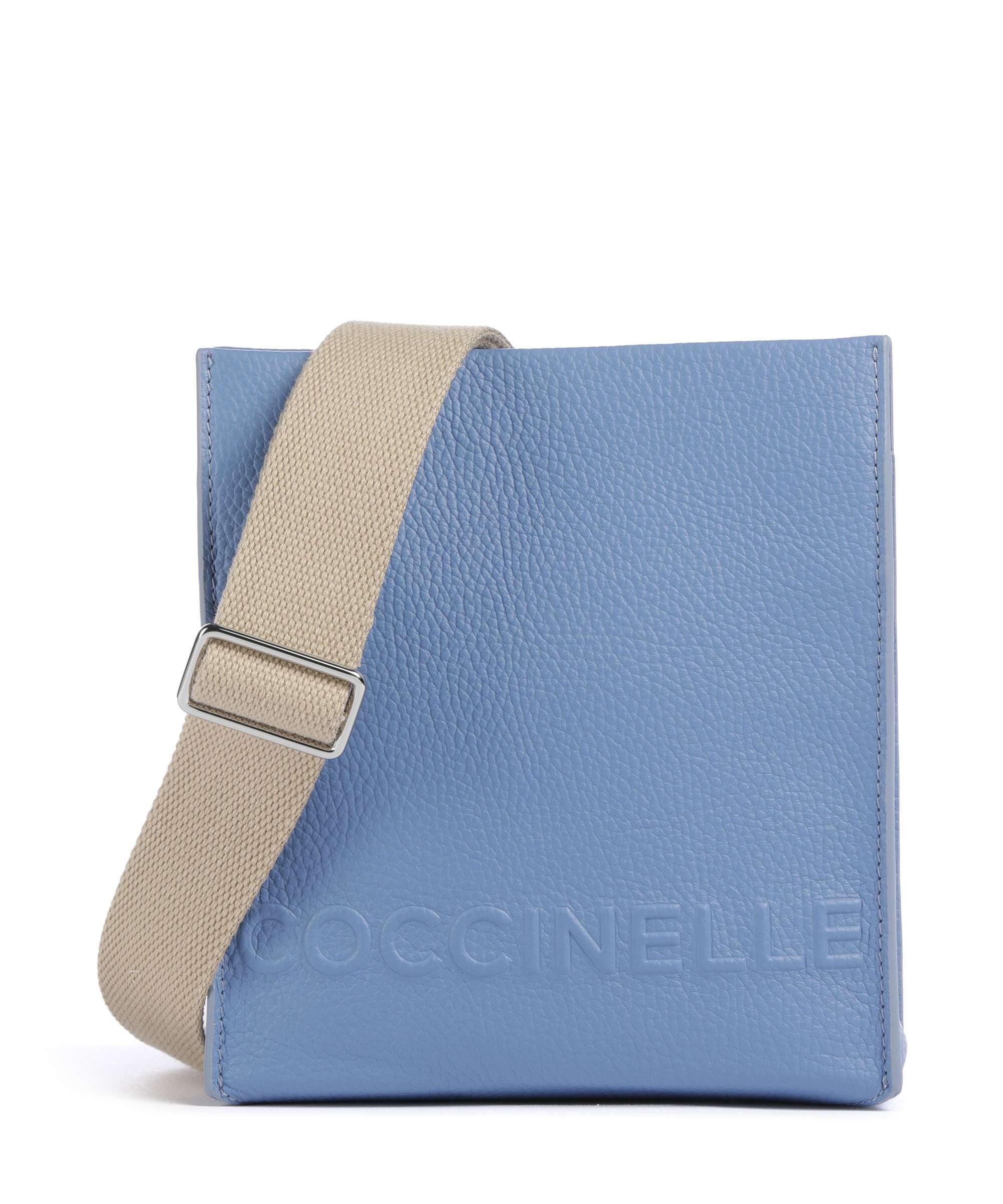 Coccinelle Myrtha Maxi Logo Torba przez ramię azul