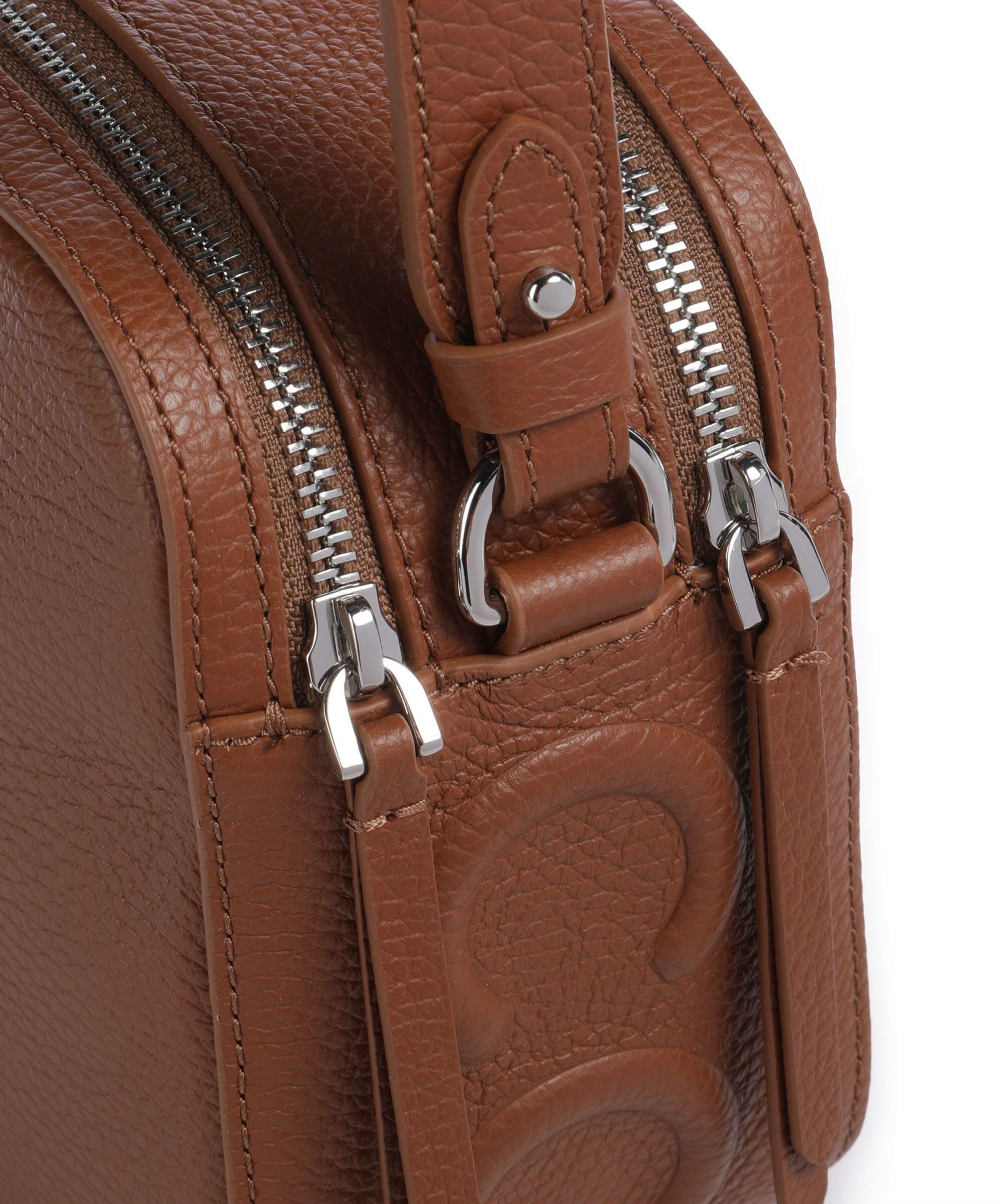 Coccinelle Myrtha Maxi Logo Torba przez ramię cognac - Image 4