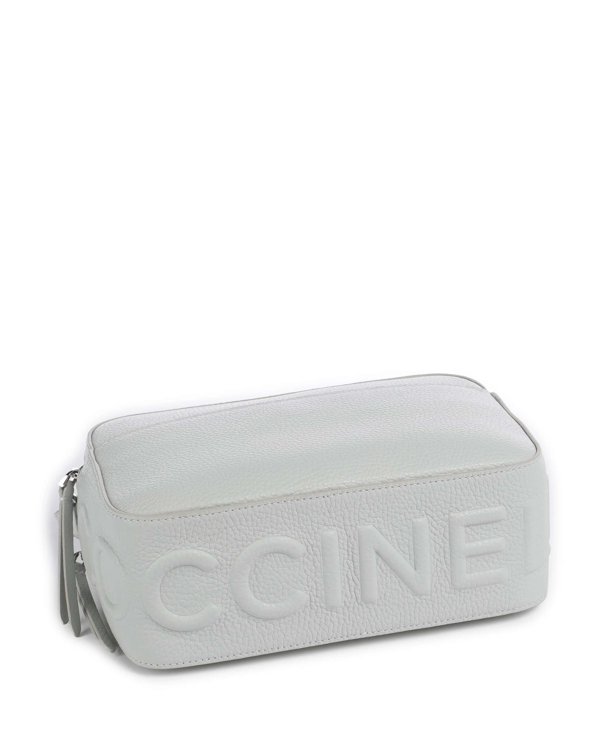 Coccinelle Myrtha Maxi Logo Torba przez ramię snow - Image 5