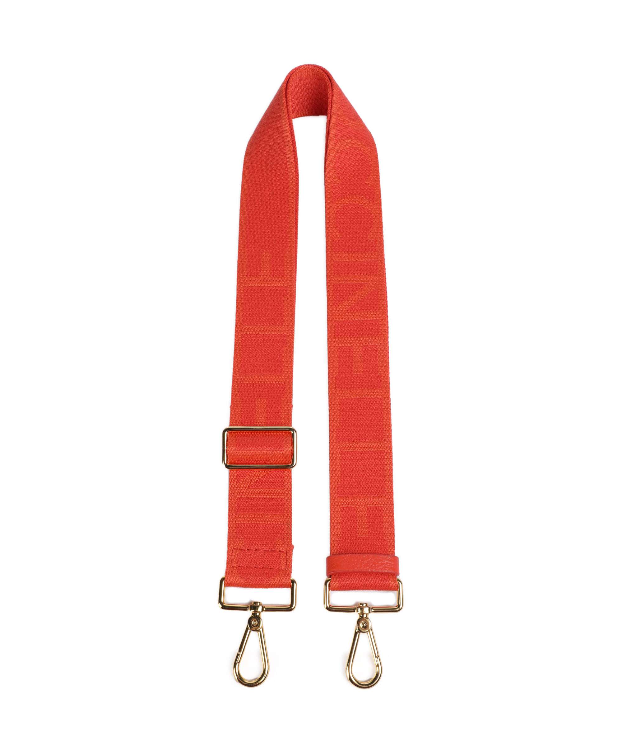 Coccinelle Nastro Signature Pasek do torebki gazpacho
